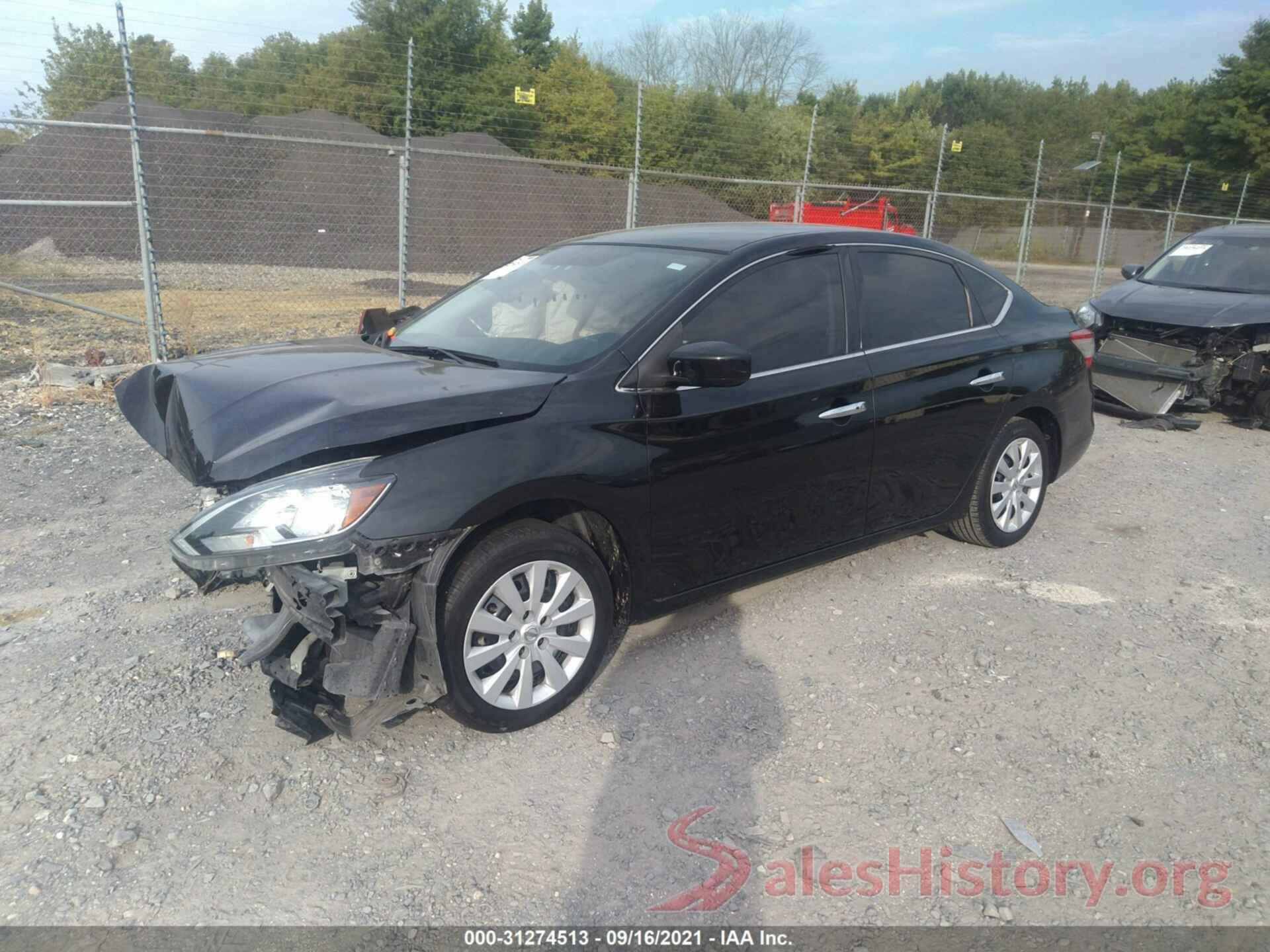 3N1AB7AP1HL641534 2017 NISSAN SENTRA