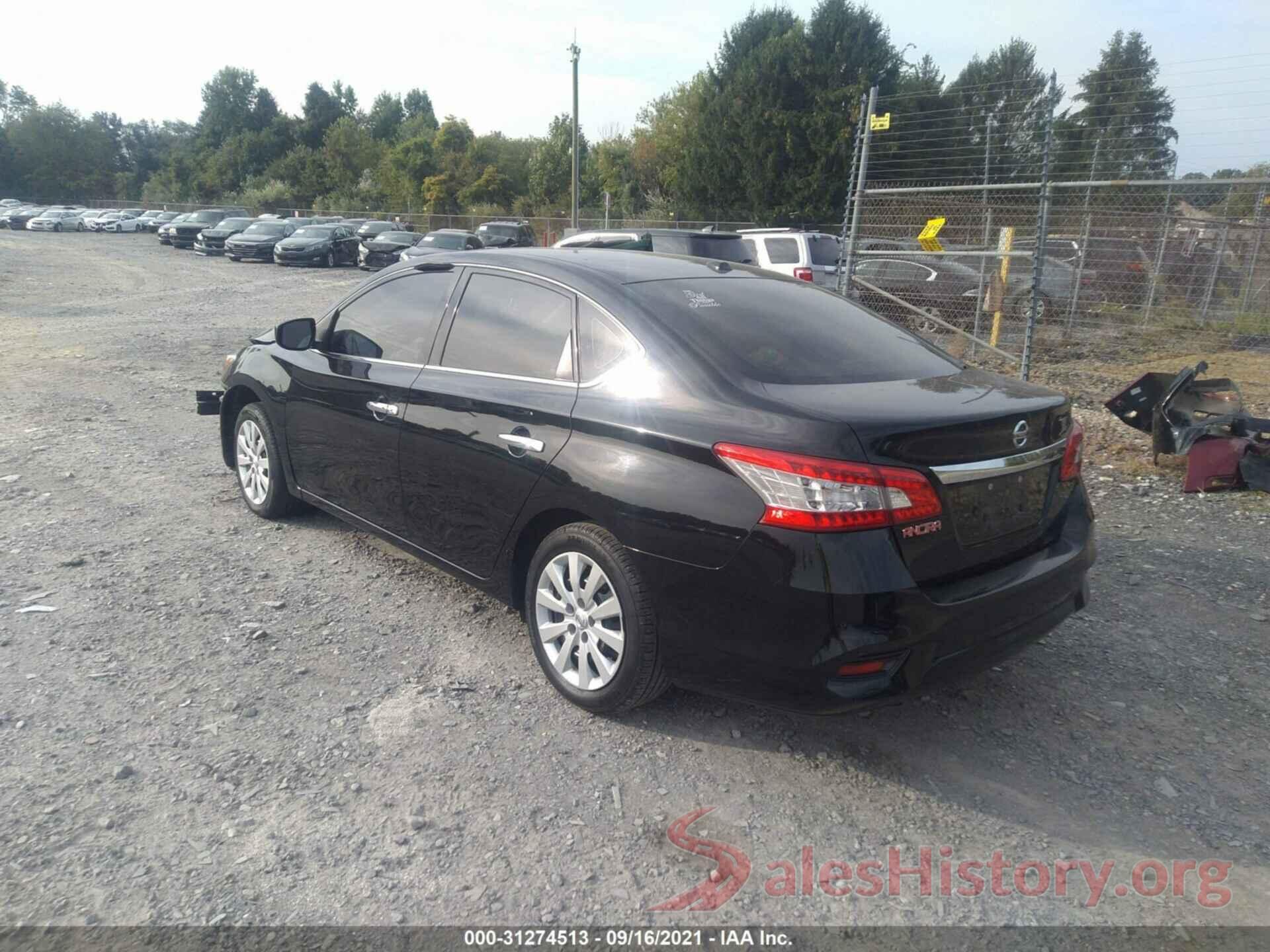 3N1AB7AP1HL641534 2017 NISSAN SENTRA