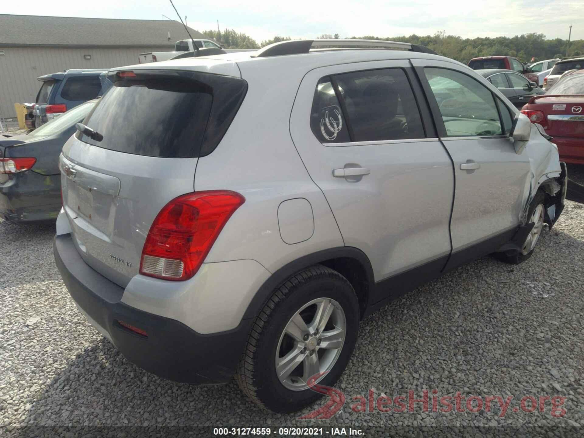 3GNCJLSB0GL130746 2016 CHEVROLET TRAX