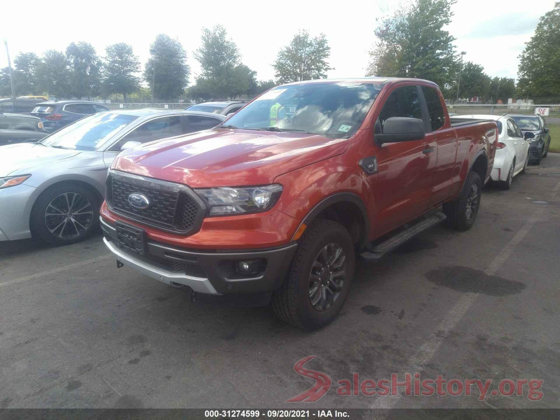 1FTER1FH5KLA57701 2019 FORD RANGER