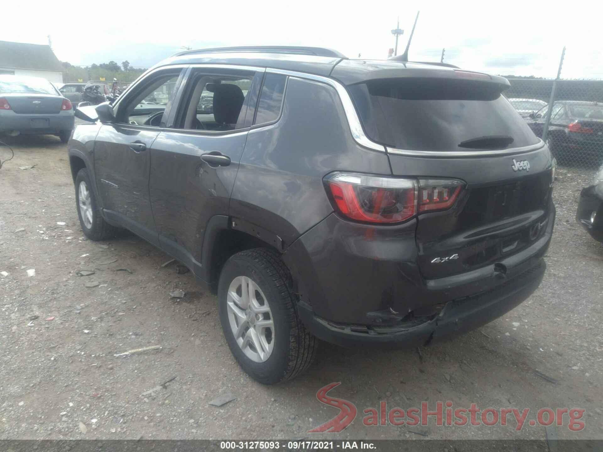 3C4NJDAB6KT702999 2019 JEEP COMPASS