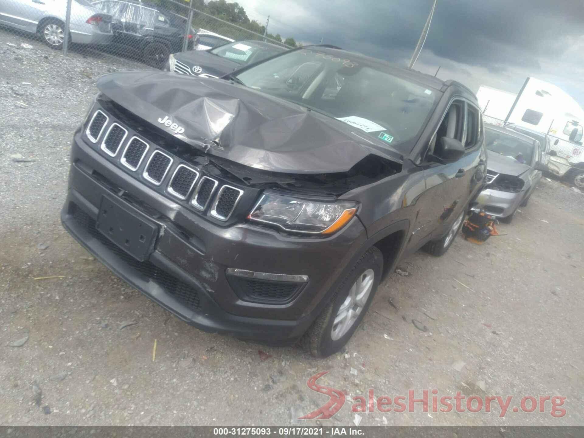 3C4NJDAB6KT702999 2019 JEEP COMPASS