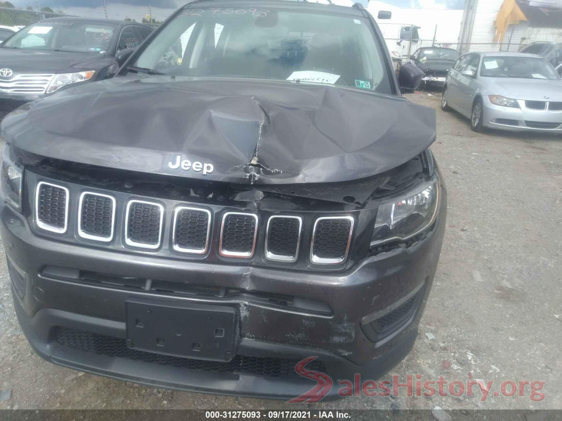 3C4NJDAB6KT702999 2019 JEEP COMPASS