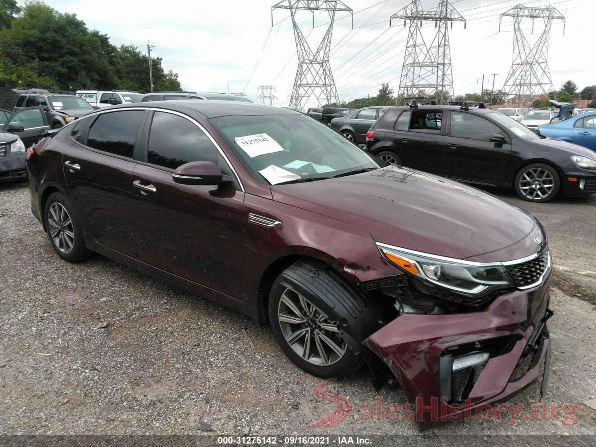 5XXGT4L33KG356575 2019 KIA OPTIMA