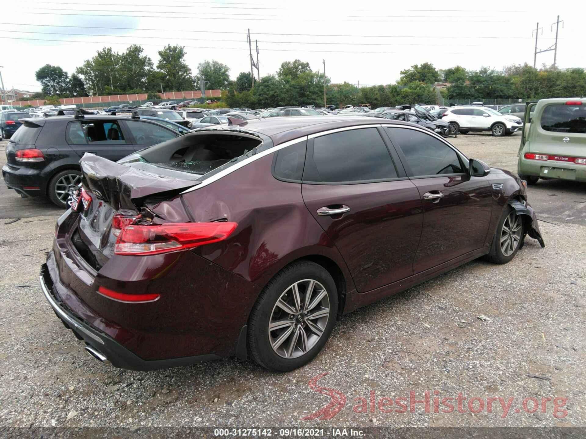 5XXGT4L33KG356575 2019 KIA OPTIMA