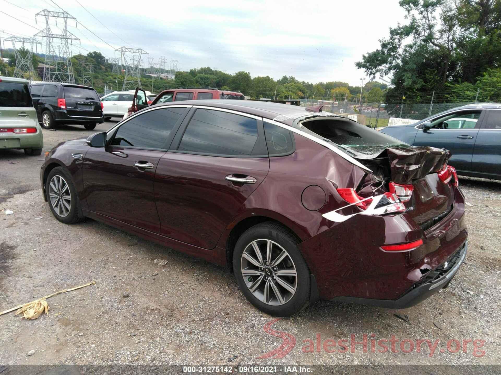 5XXGT4L33KG356575 2019 KIA OPTIMA