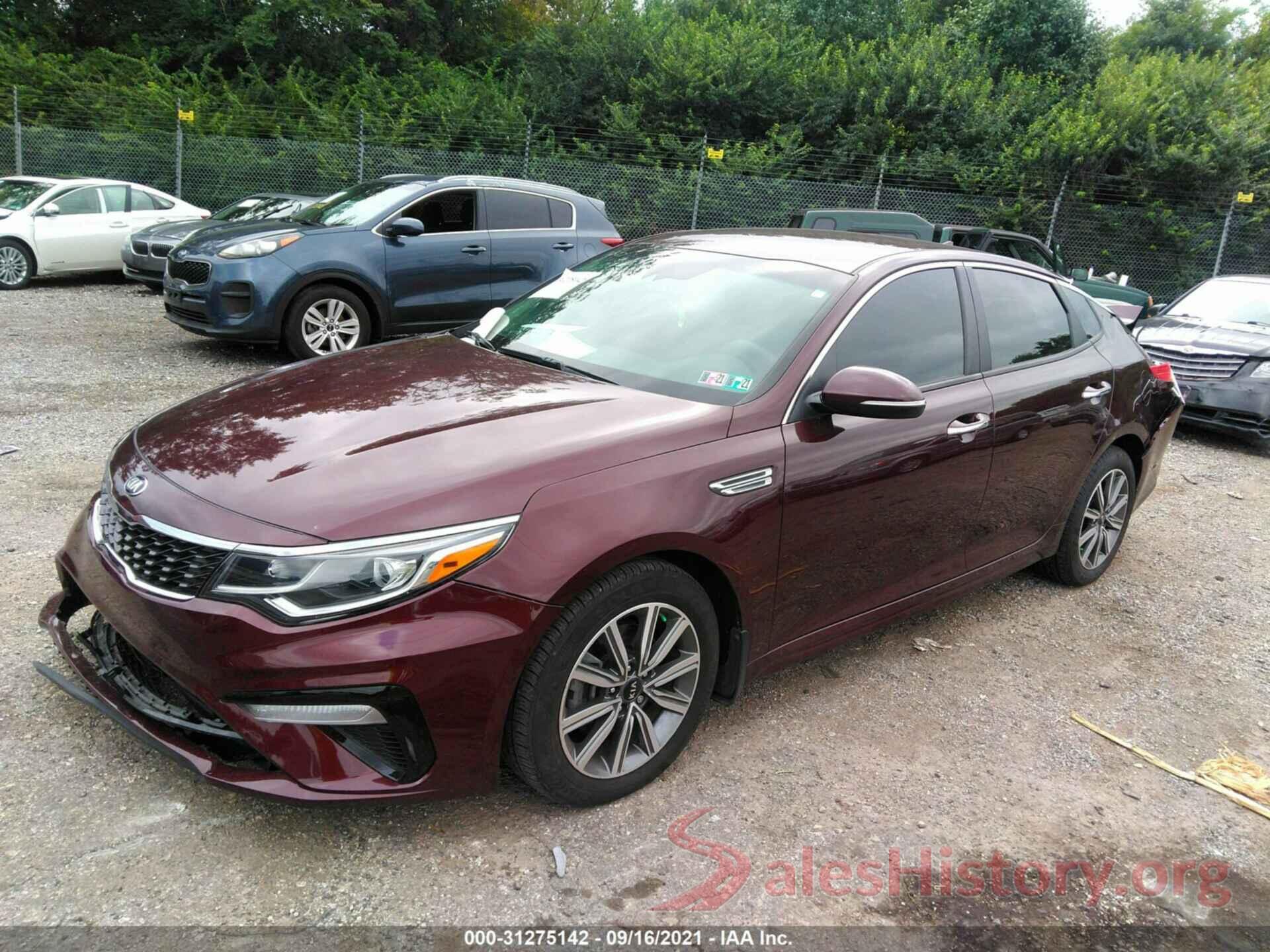 5XXGT4L33KG356575 2019 KIA OPTIMA