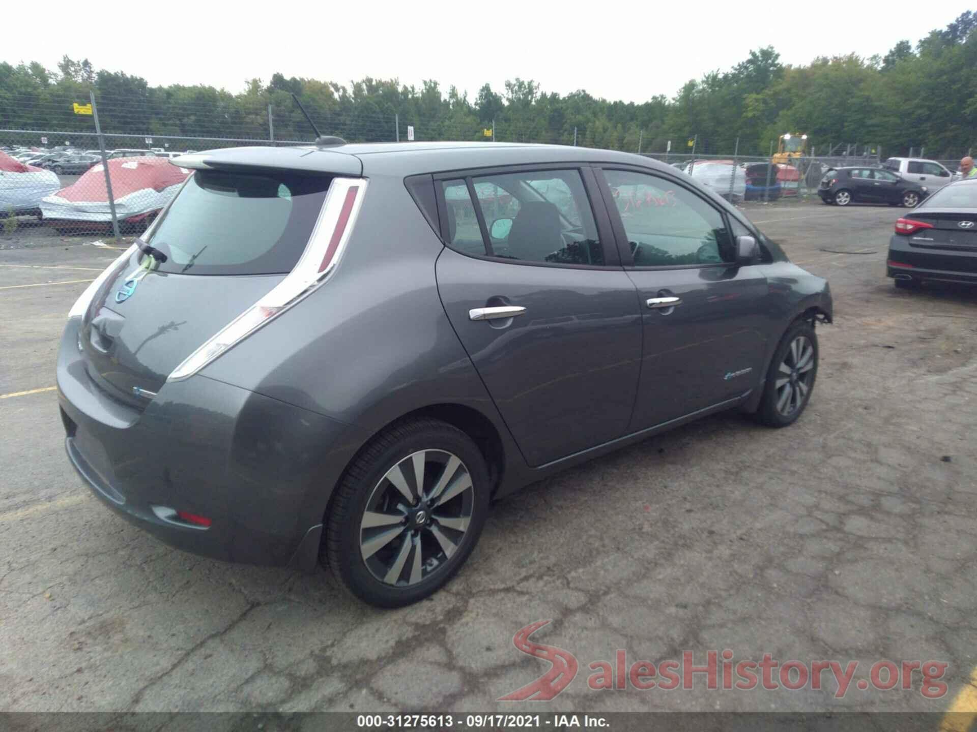 1N4BZ0CPXHC304329 2017 NISSAN LEAF