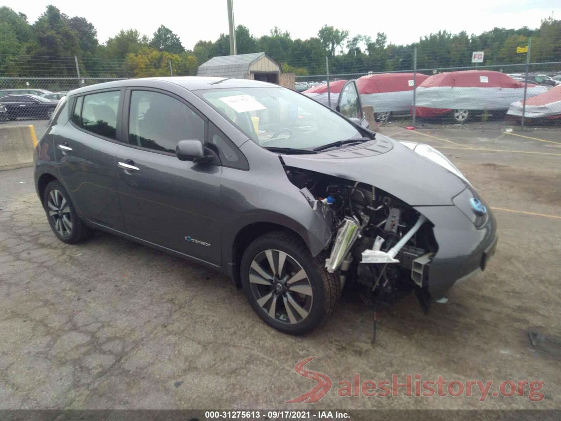 1N4BZ0CPXHC304329 2017 NISSAN LEAF