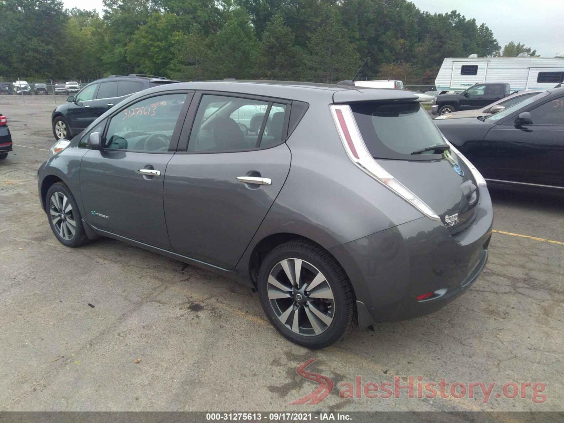 1N4BZ0CPXHC304329 2017 NISSAN LEAF