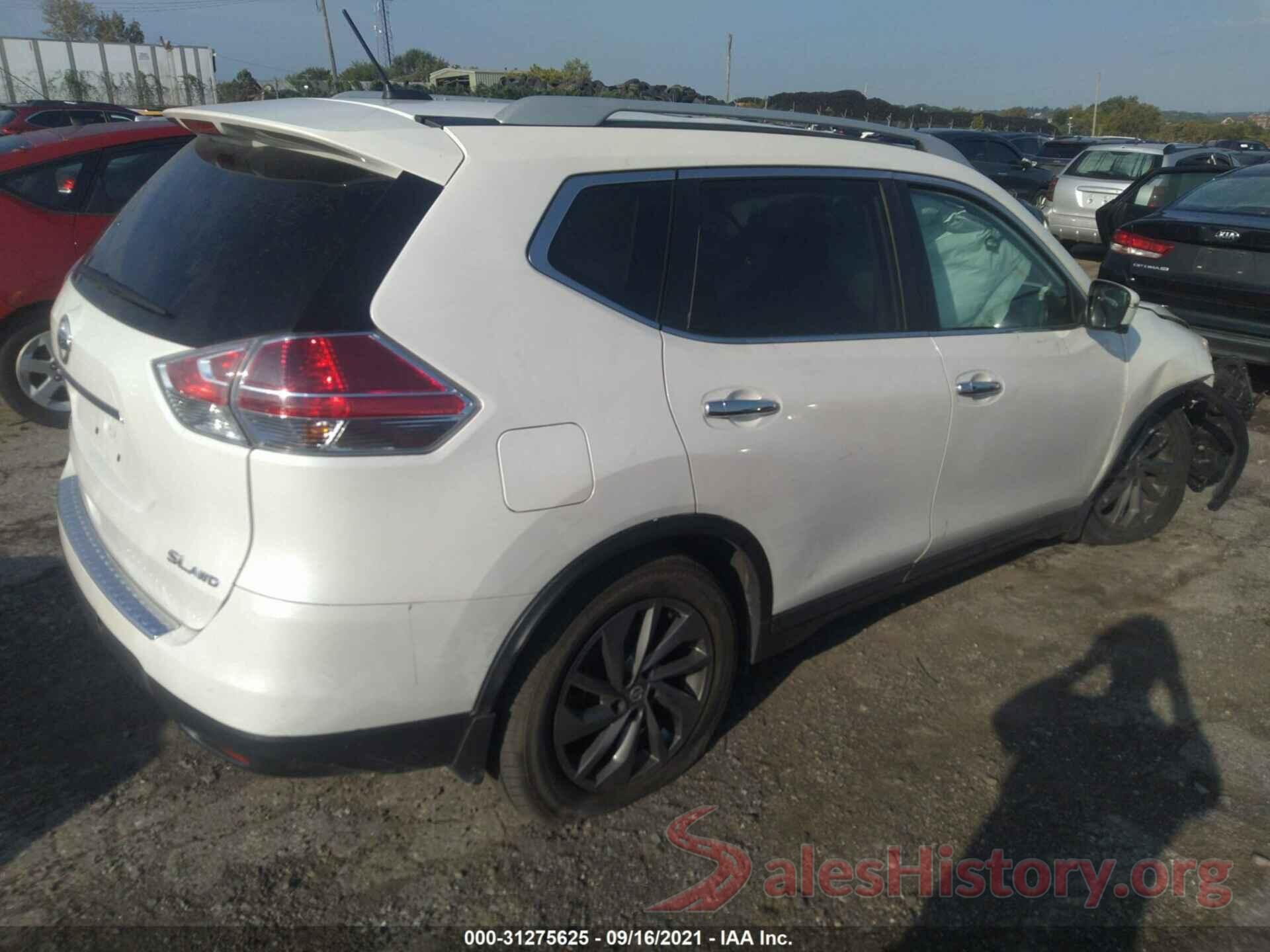 5N1AT2MVXGC925421 2016 NISSAN ROGUE