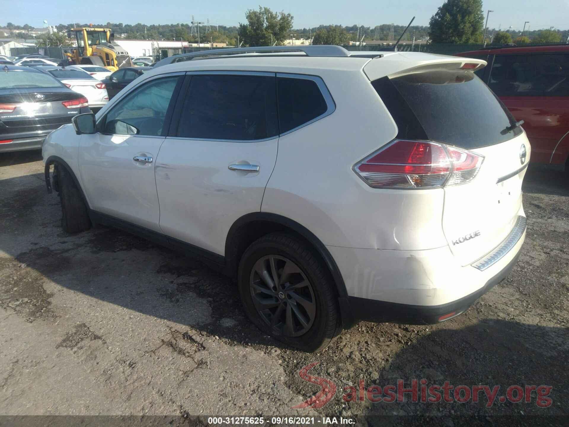 5N1AT2MVXGC925421 2016 NISSAN ROGUE