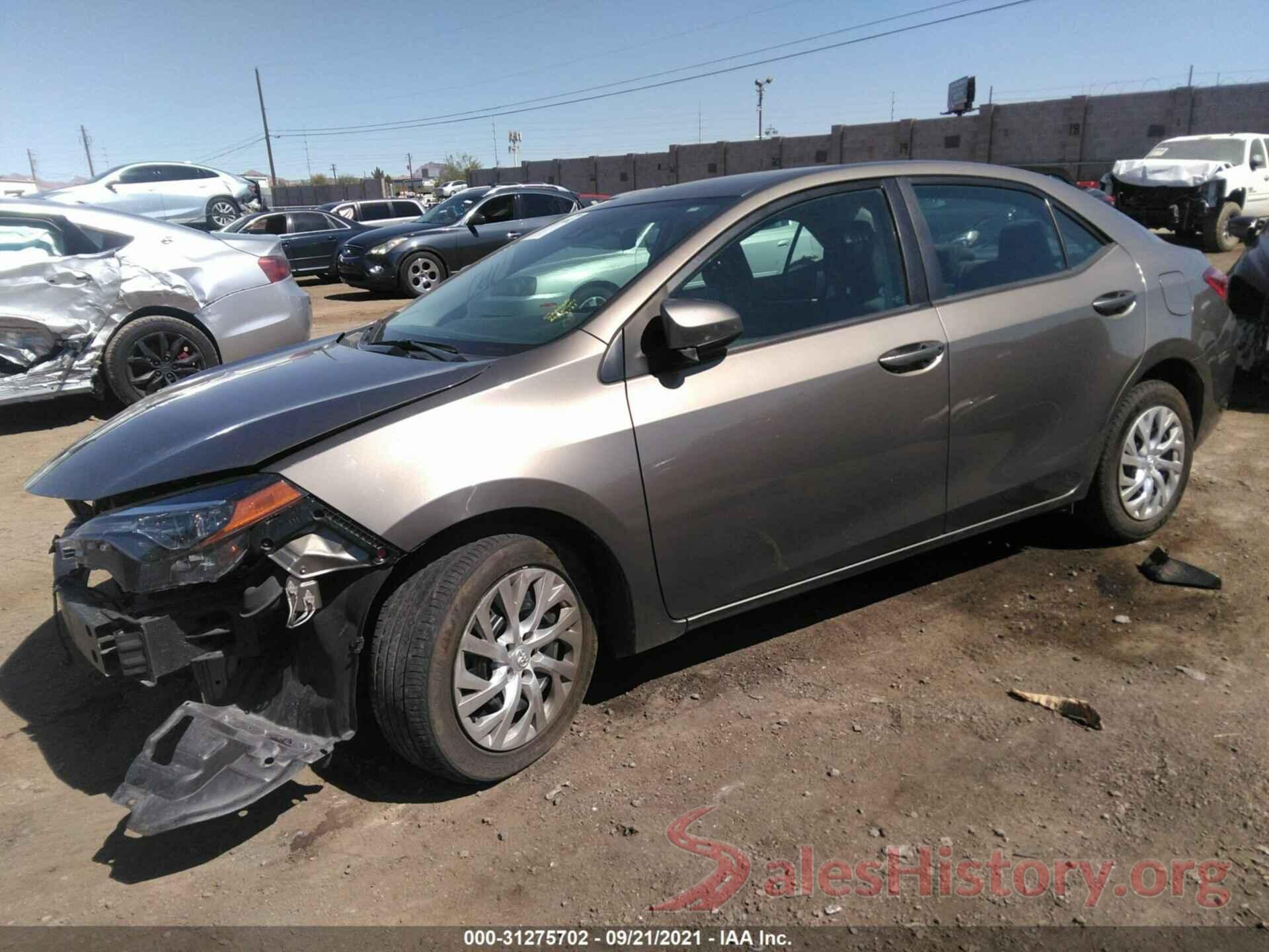 5YFBURHE6KP868143 2019 TOYOTA COROLLA