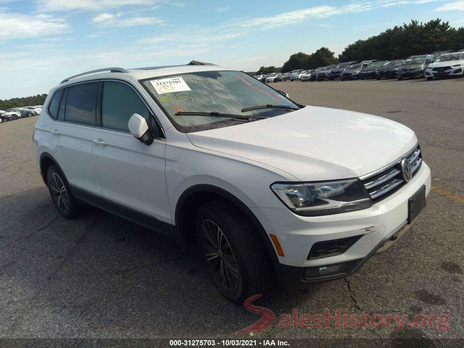 3VV2B7AX7KM119267 2019 VOLKSWAGEN TIGUAN