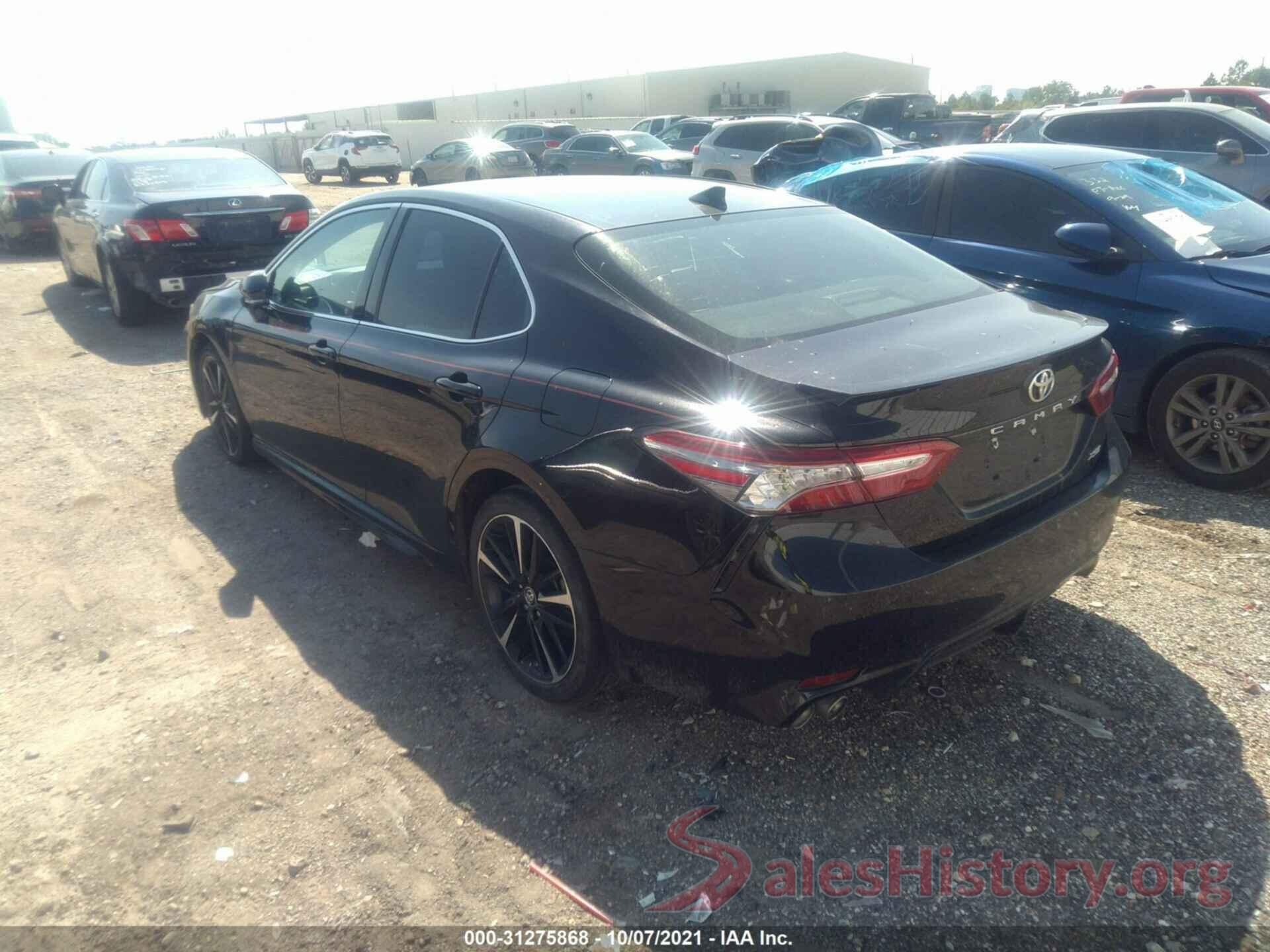 4T1B61HK9KU256812 2019 TOYOTA CAMRY