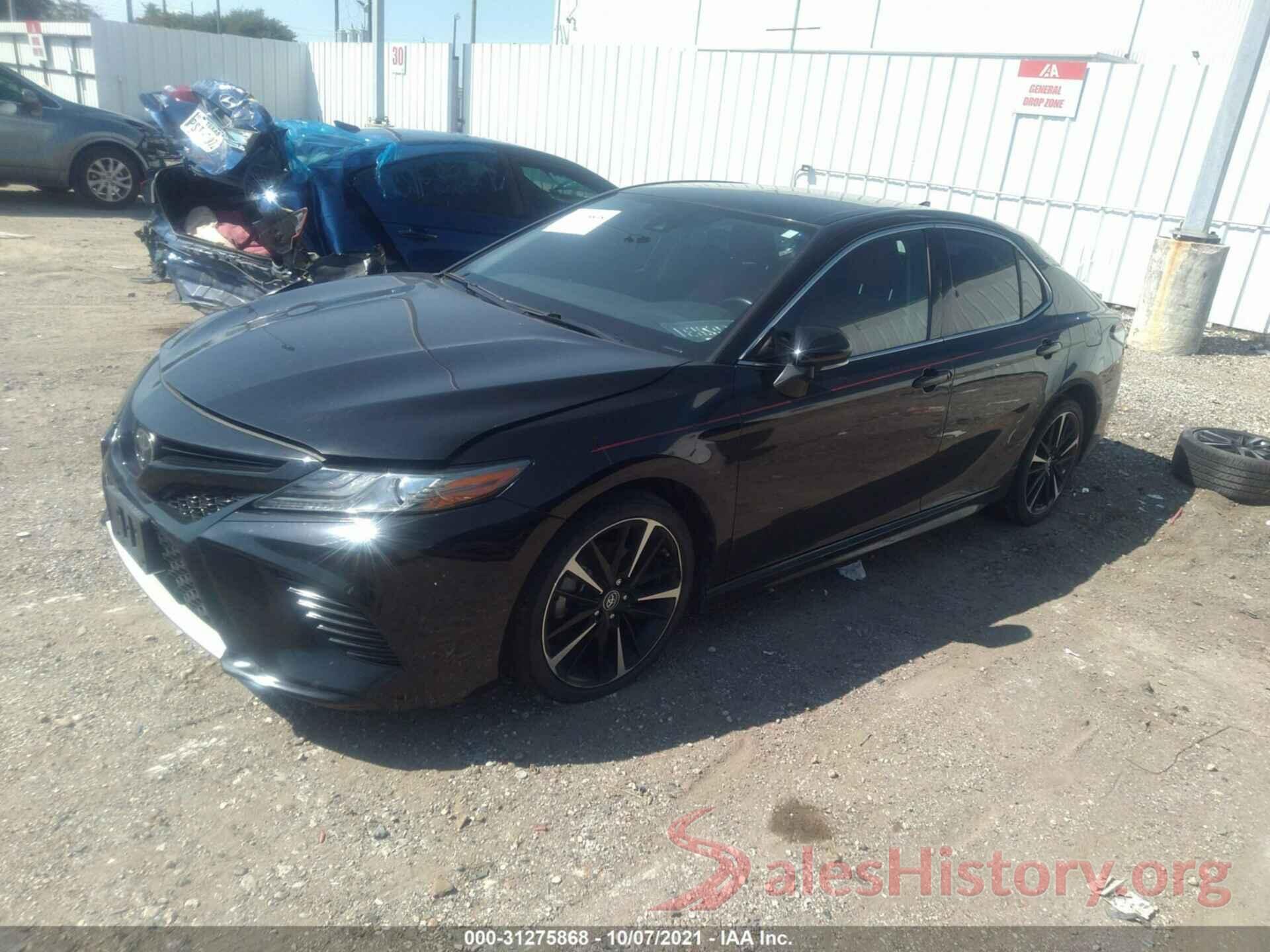 4T1B61HK9KU256812 2019 TOYOTA CAMRY