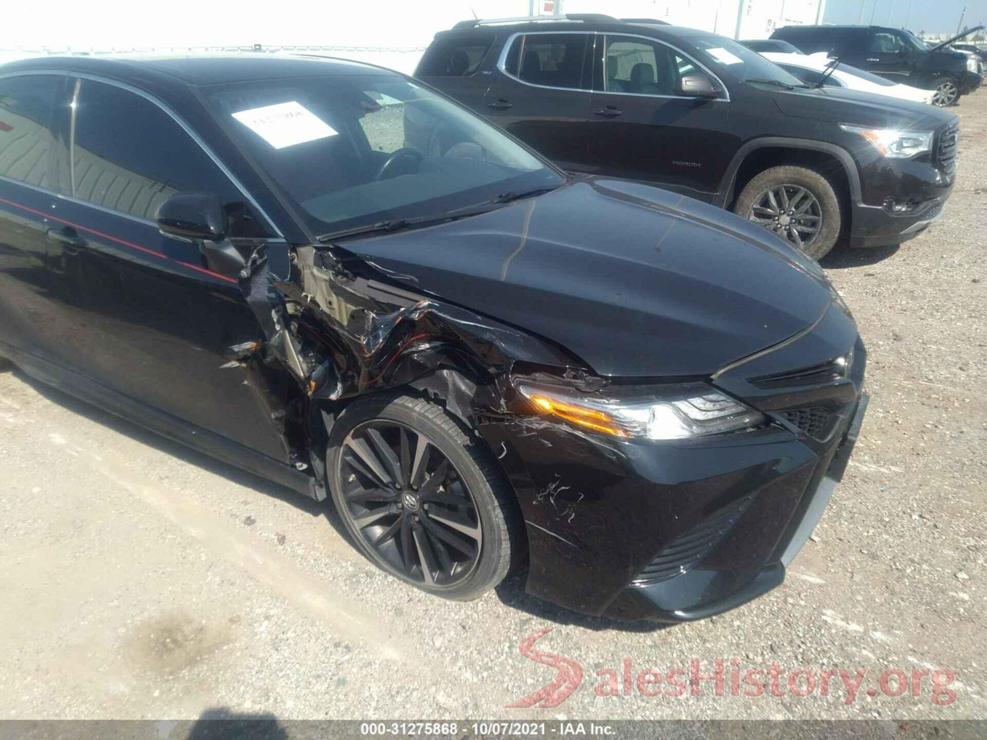 4T1B61HK9KU256812 2019 TOYOTA CAMRY