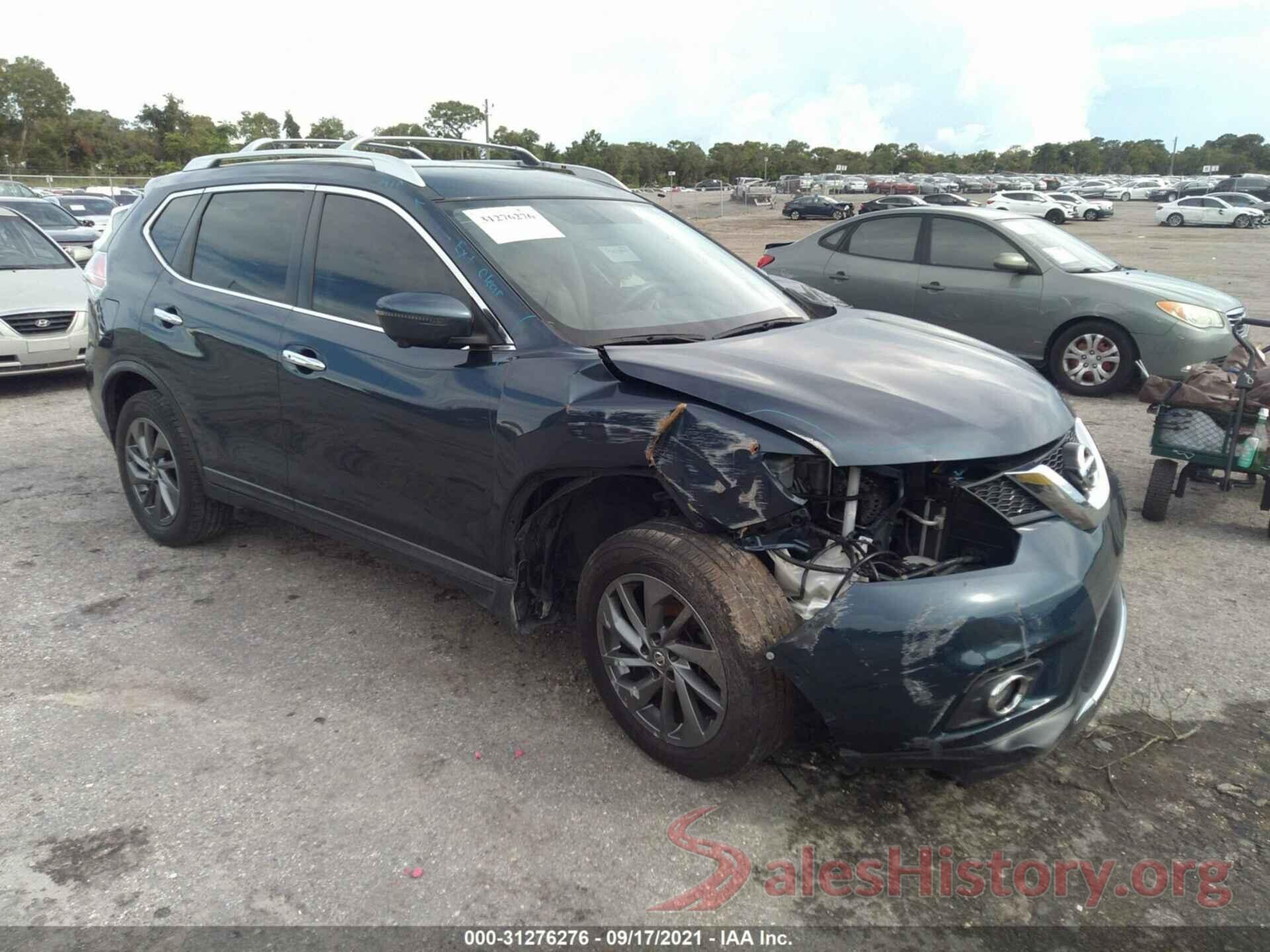 KNMAT2MT2GP706433 2016 NISSAN ROGUE