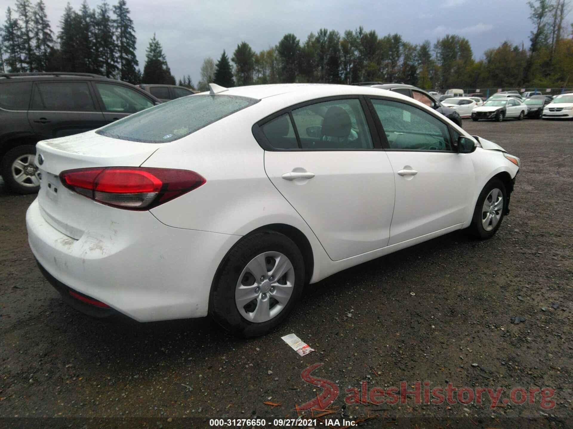 3KPFL4A72HE141529 2017 KIA FORTE