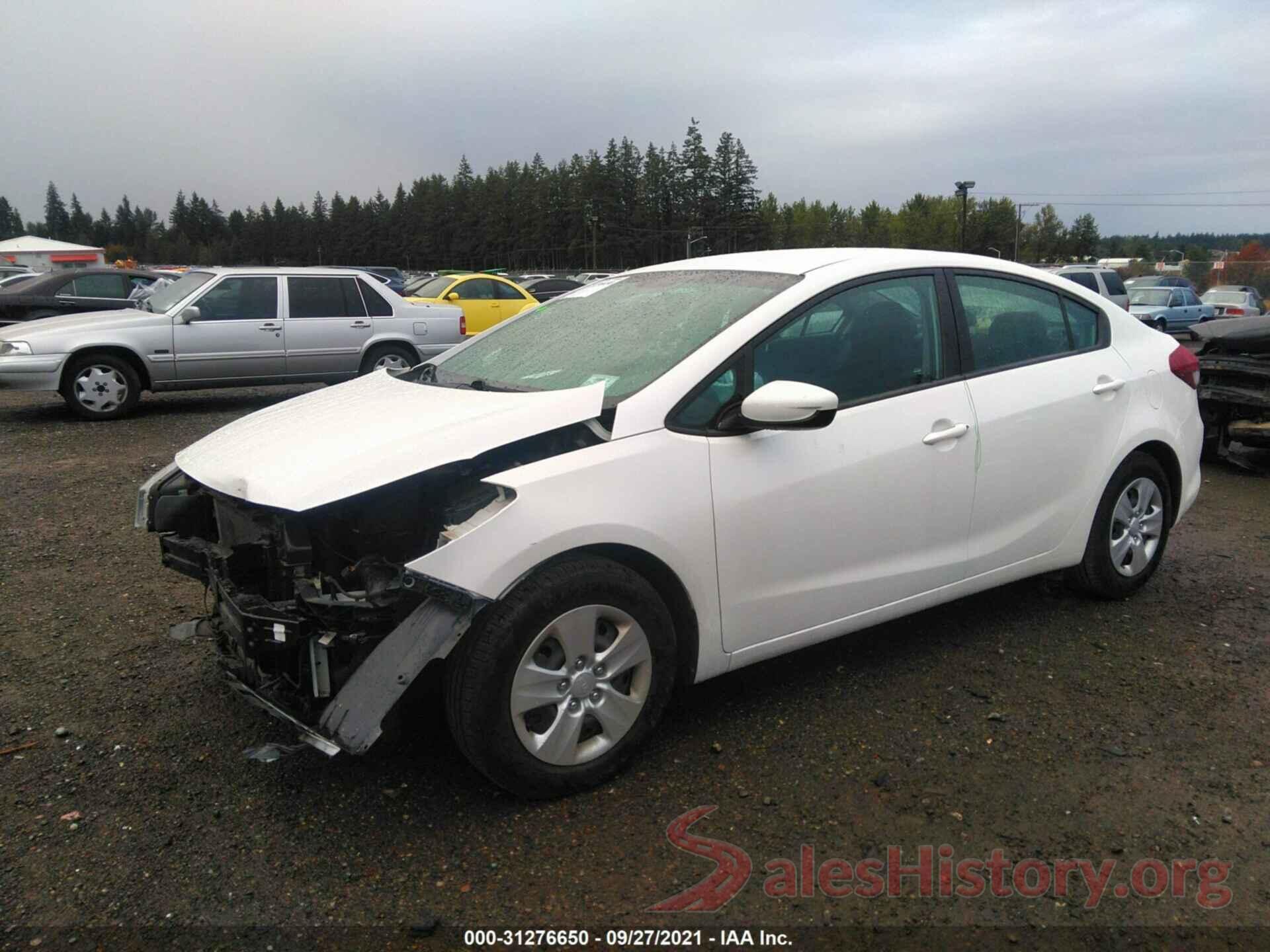 3KPFL4A72HE141529 2017 KIA FORTE