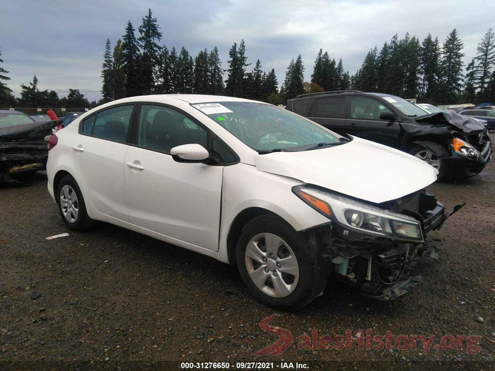 3KPFL4A72HE141529 2017 KIA FORTE