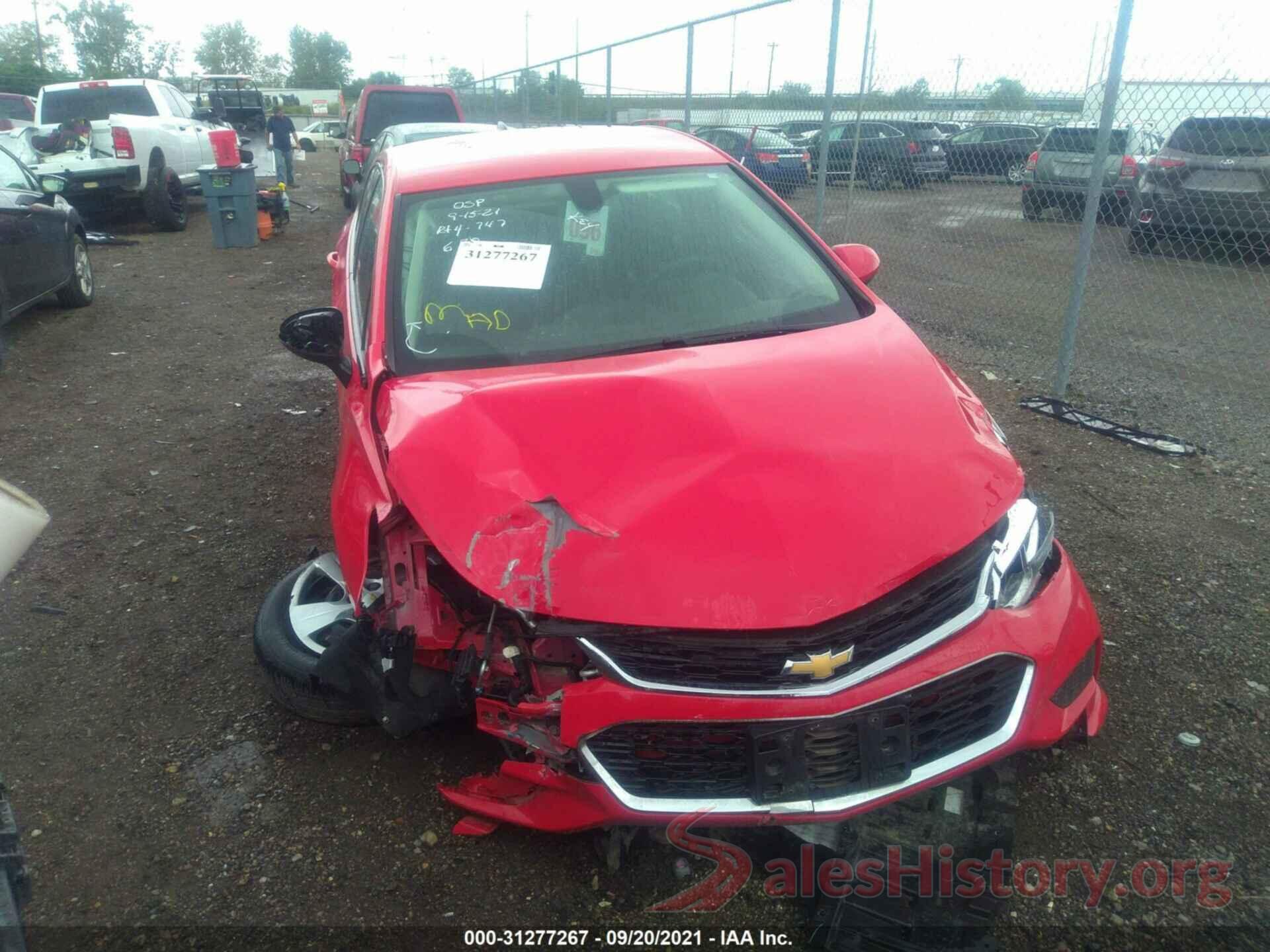 1G1BC5SM0J7239109 2018 CHEVROLET CRUZE