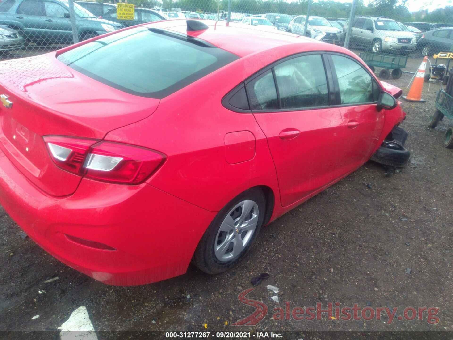 1G1BC5SM0J7239109 2018 CHEVROLET CRUZE