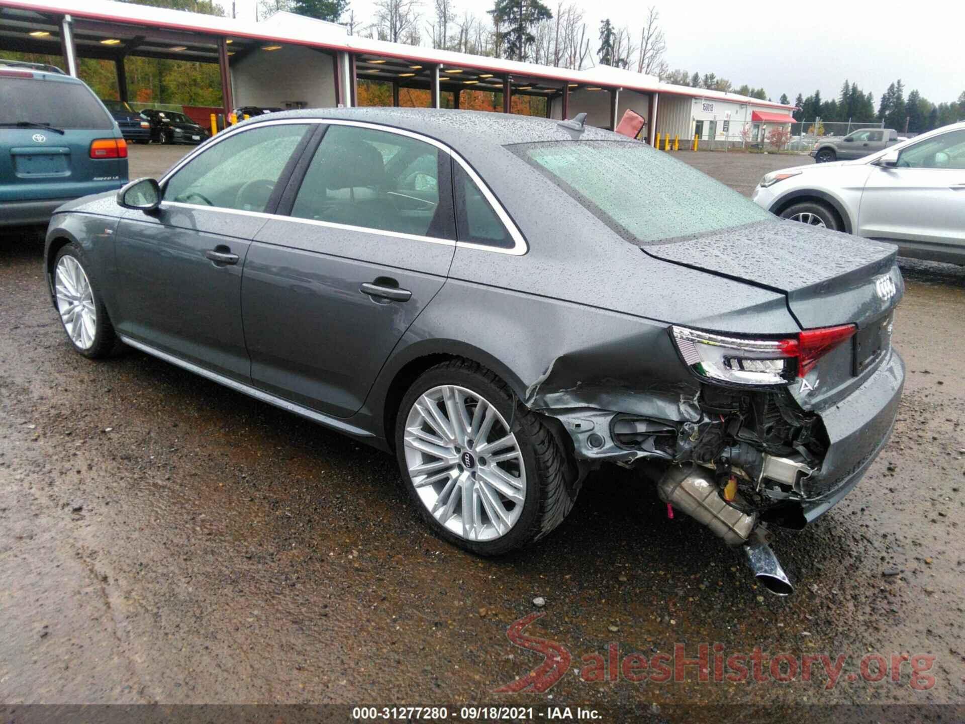 WAUENAF49HN066839 2017 AUDI A4