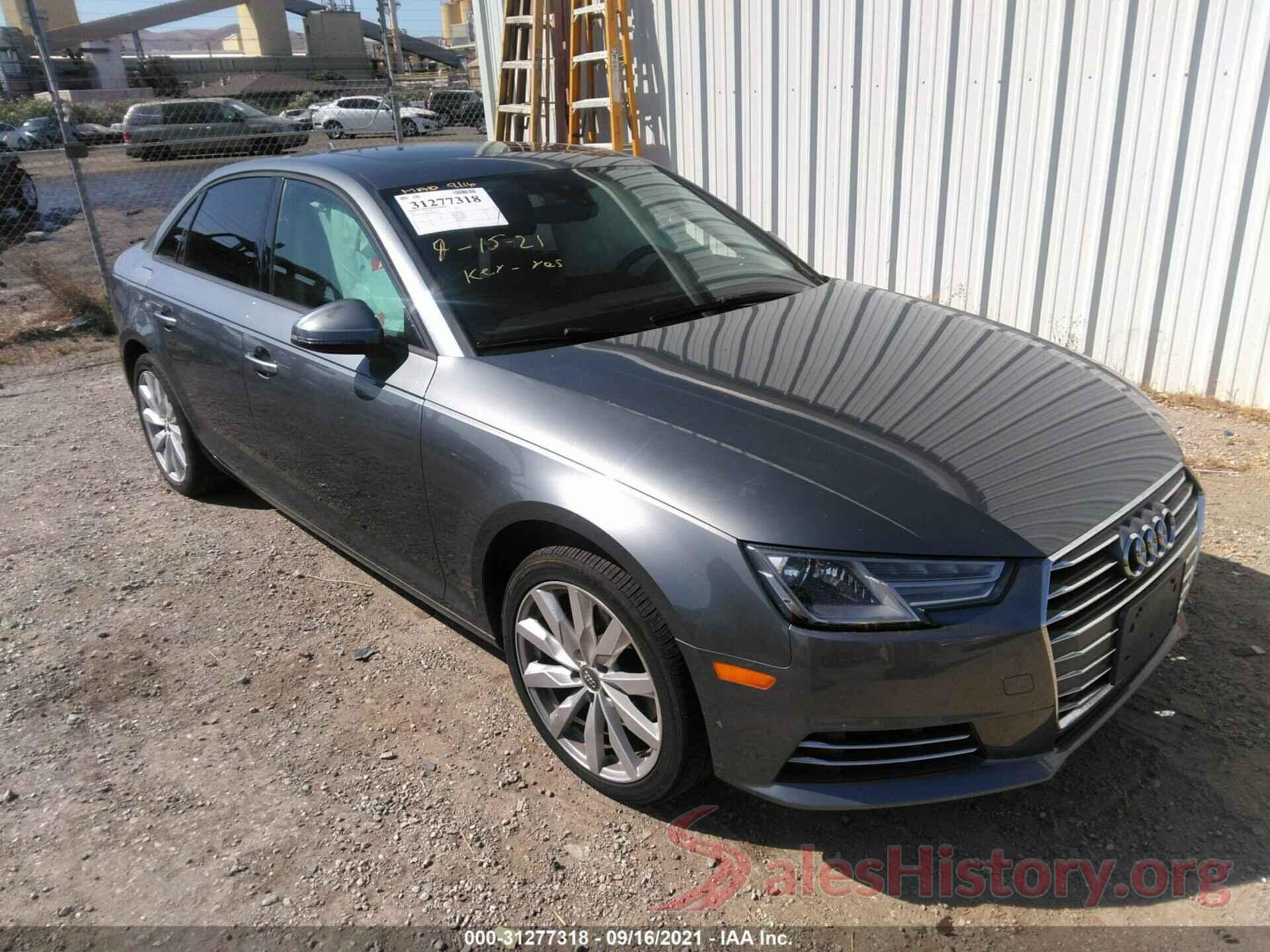 WAUGMAF40HN065543 2017 AUDI A4