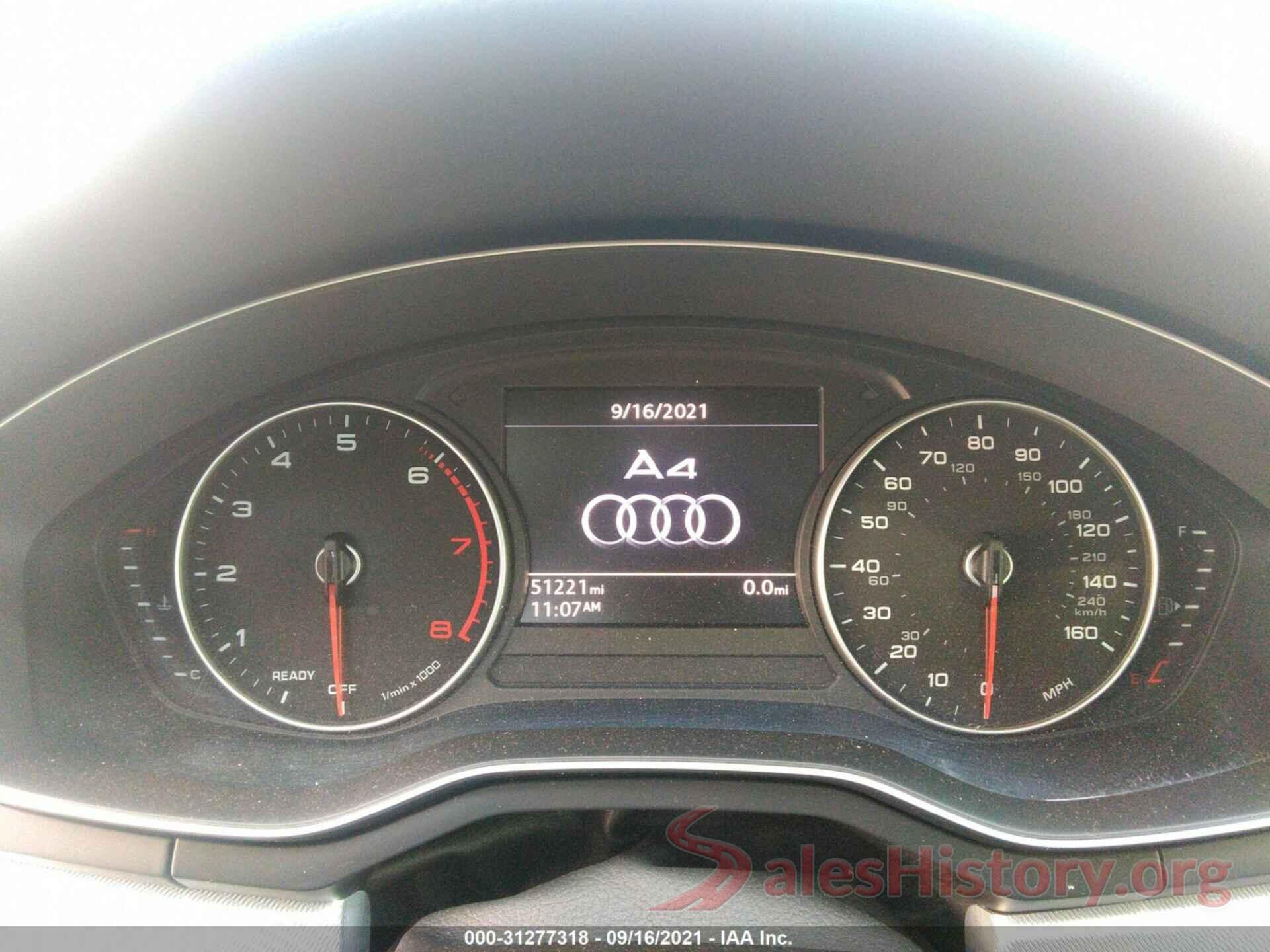 WAUGMAF40HN065543 2017 AUDI A4