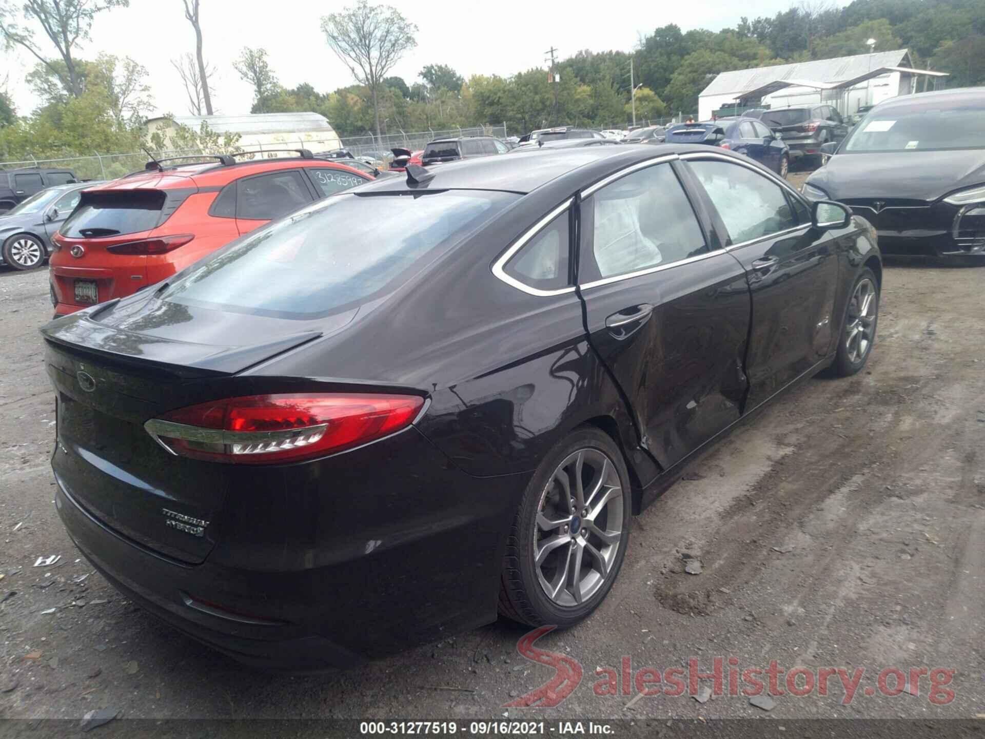 3FA6P0RU9KR223870 2019 FORD FUSION HYBRID