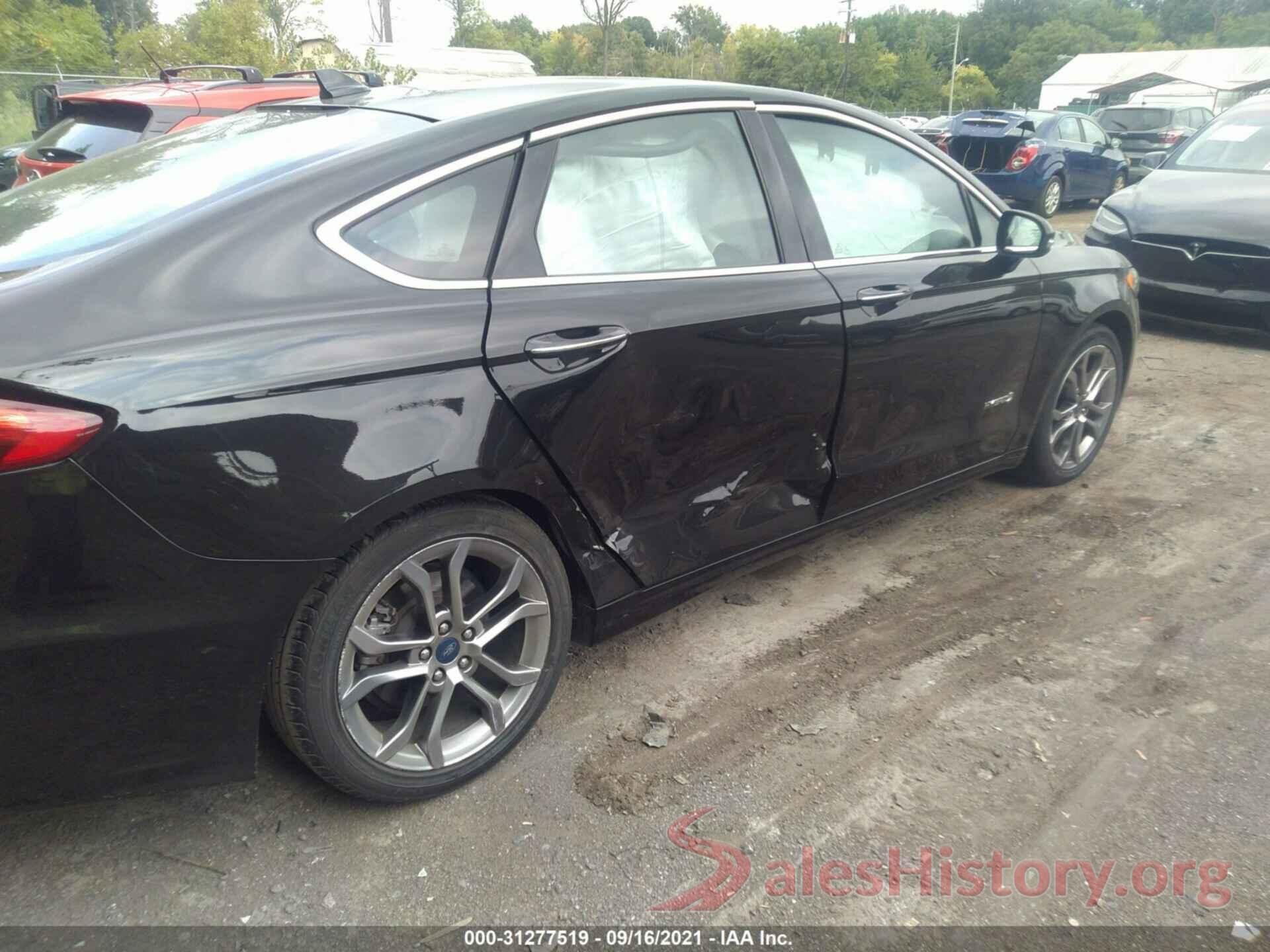 3FA6P0RU9KR223870 2019 FORD FUSION HYBRID