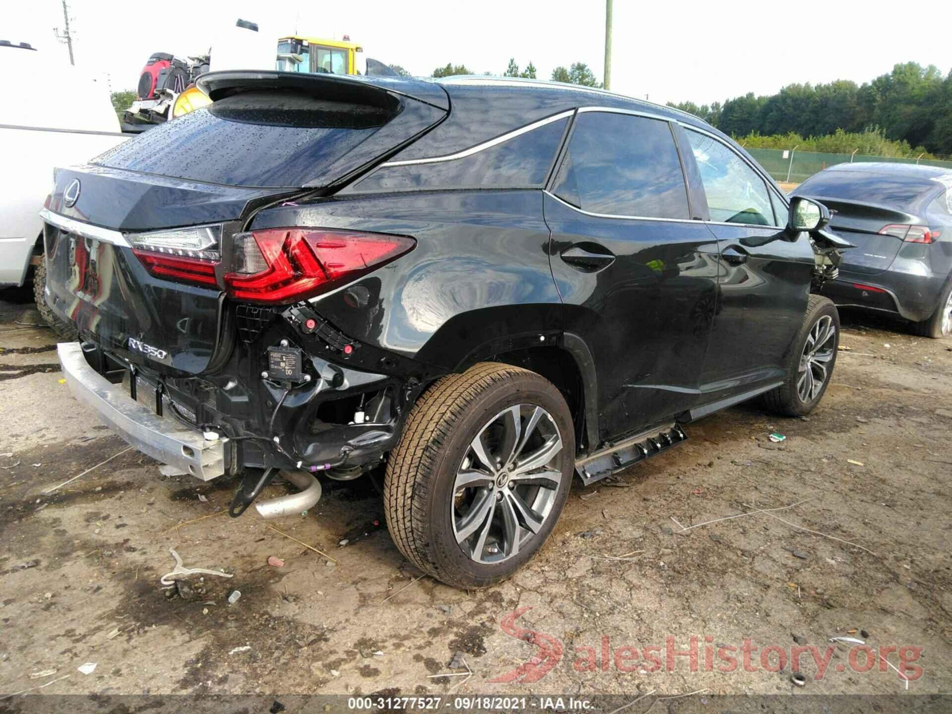 2T2HZMAA6MC204882 2021 LEXUS RX