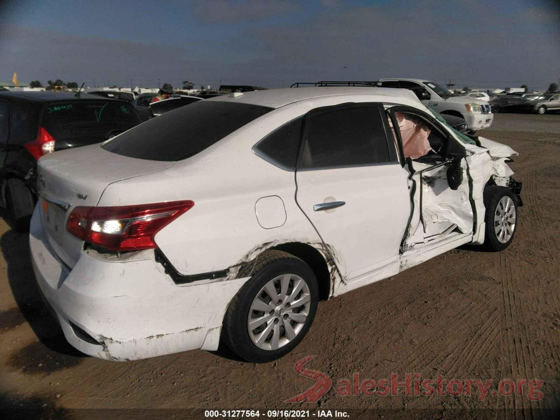 3N1AB7AP6HY231461 2017 NISSAN SENTRA