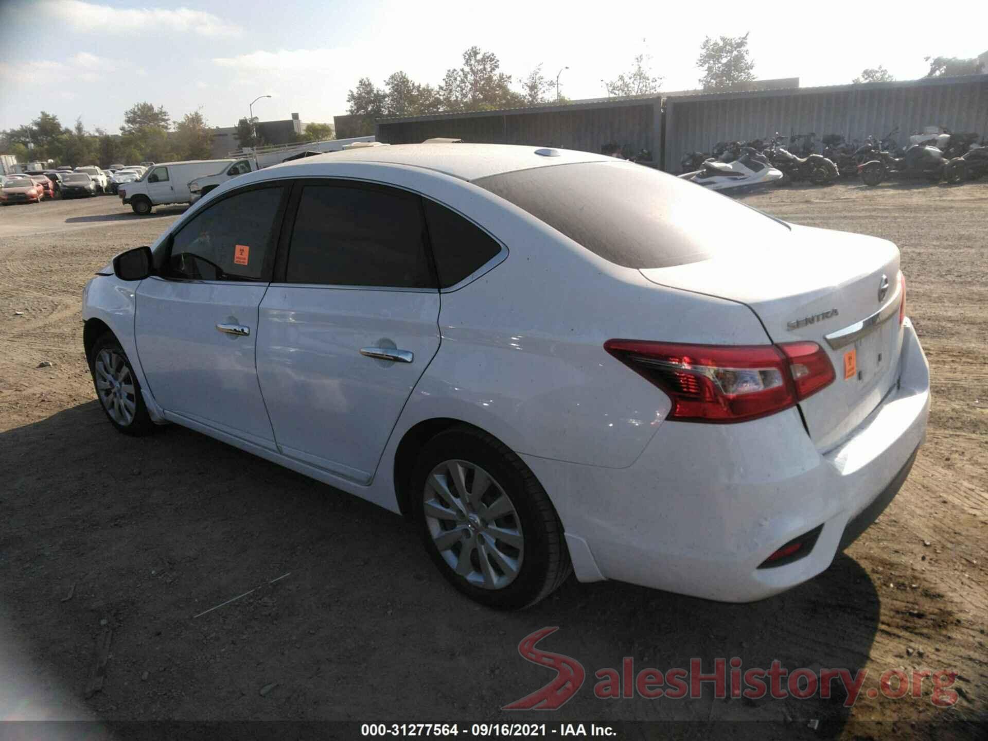 3N1AB7AP6HY231461 2017 NISSAN SENTRA