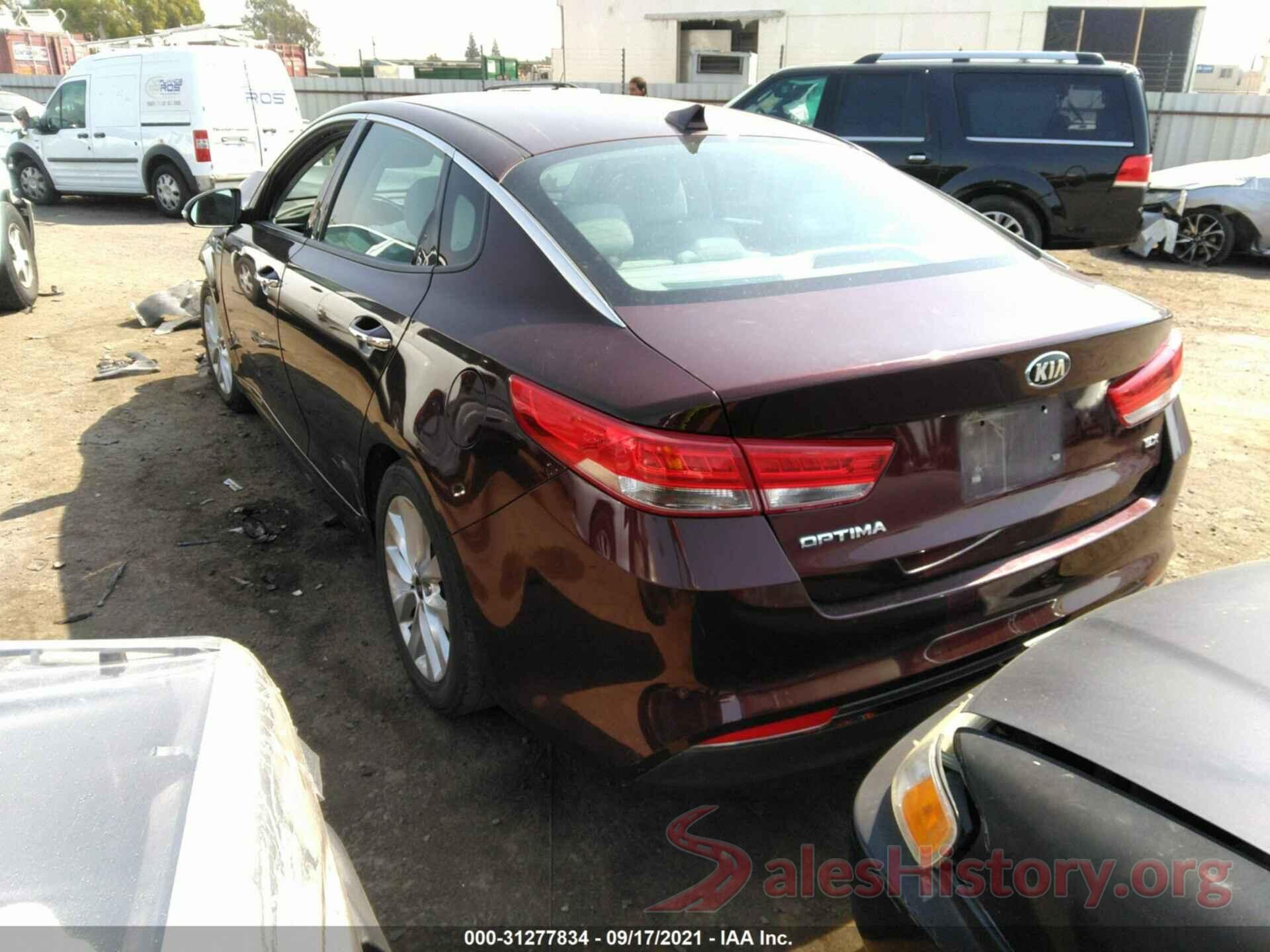 5XXGU4L31HG164660 2017 KIA OPTIMA