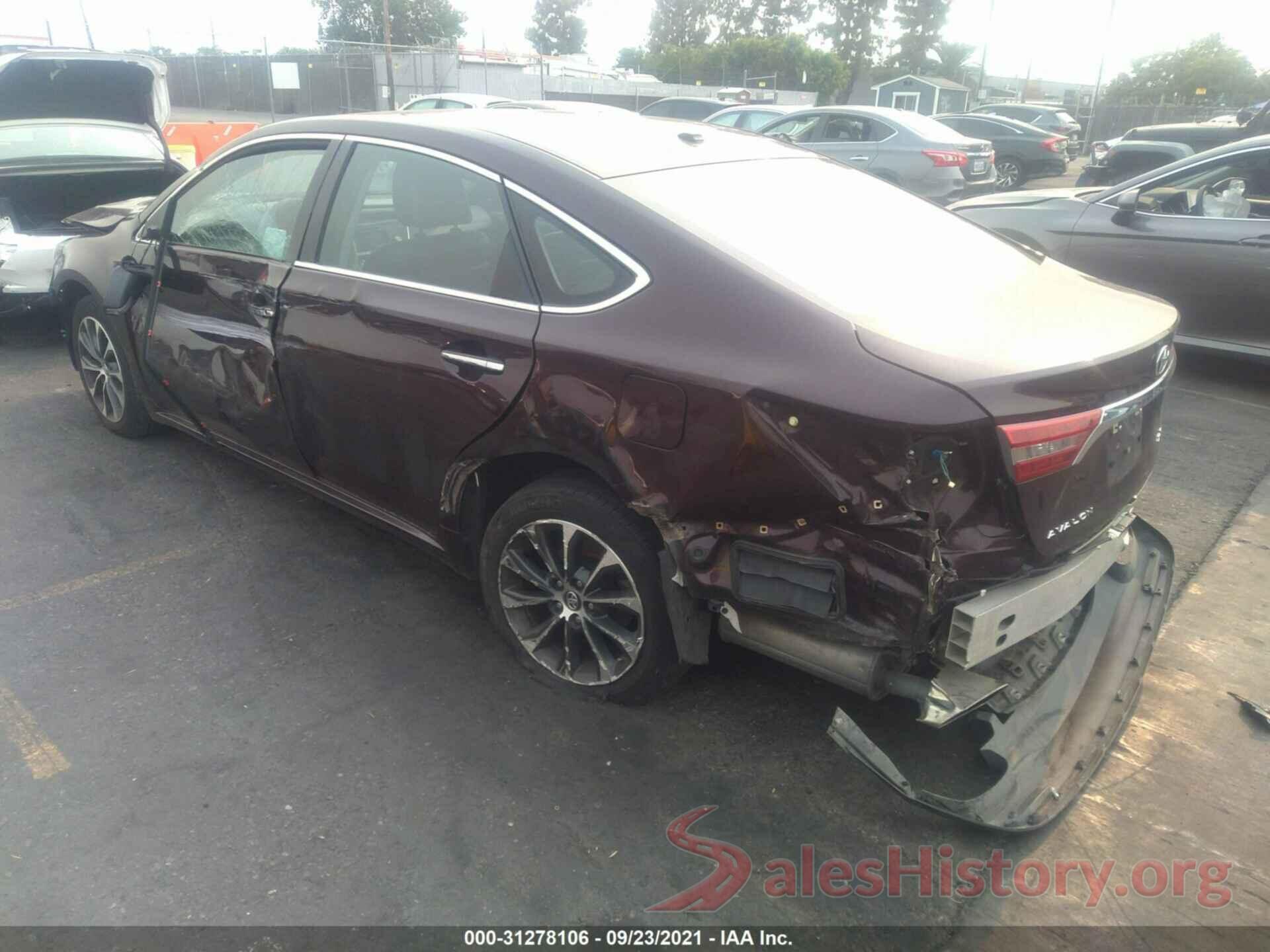 4T1BK1EB6JU285148 2018 TOYOTA AVALON