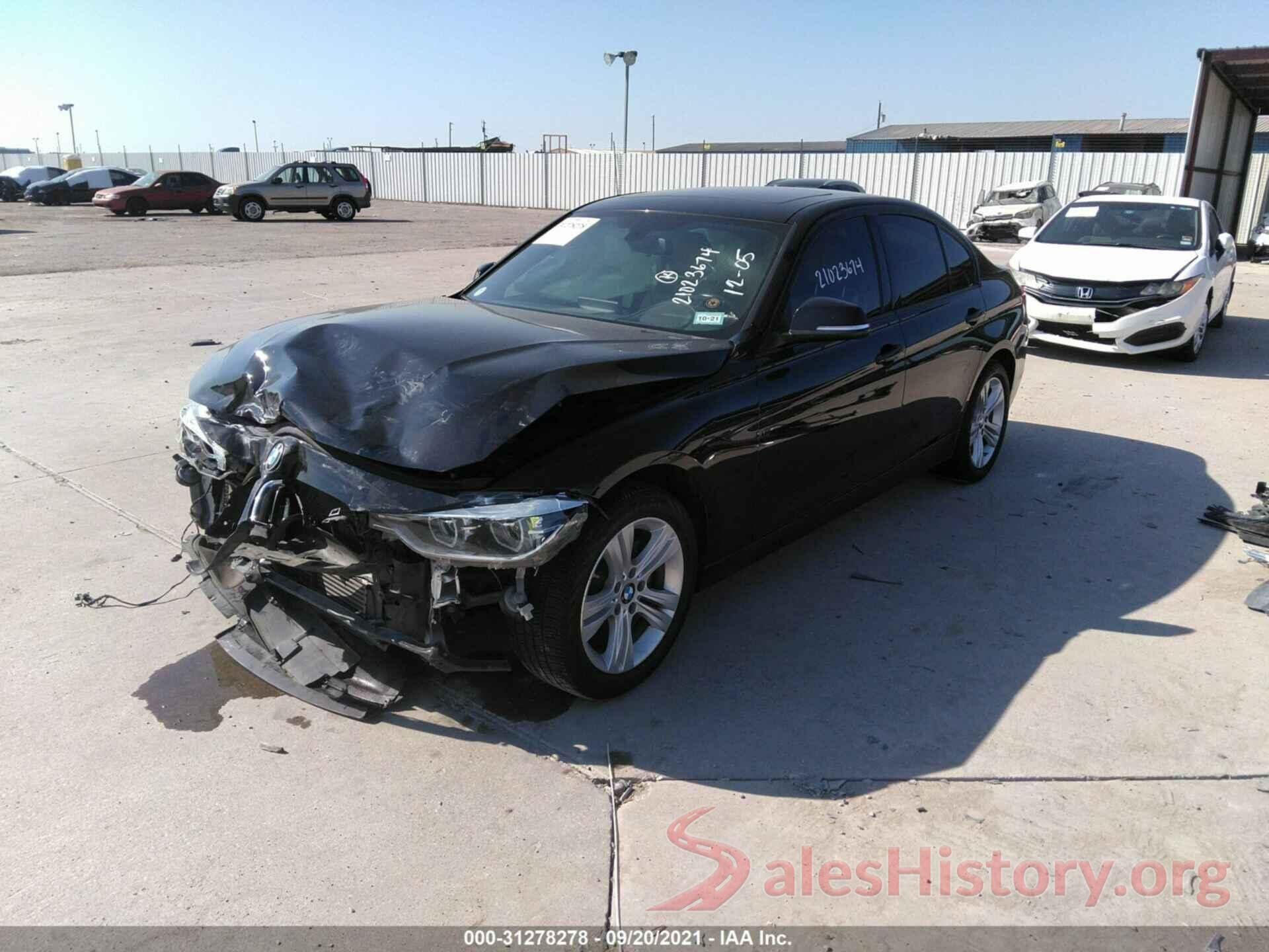 WBA8E9G5XGNT43645 2016 BMW 3 SERIES