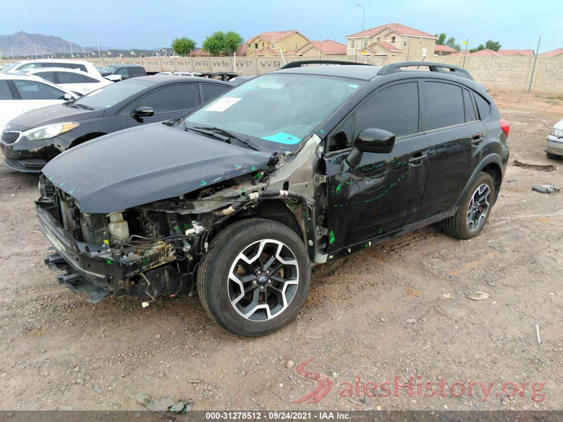 JF2GPABC2G8215707 2016 SUBARU CROSSTREK