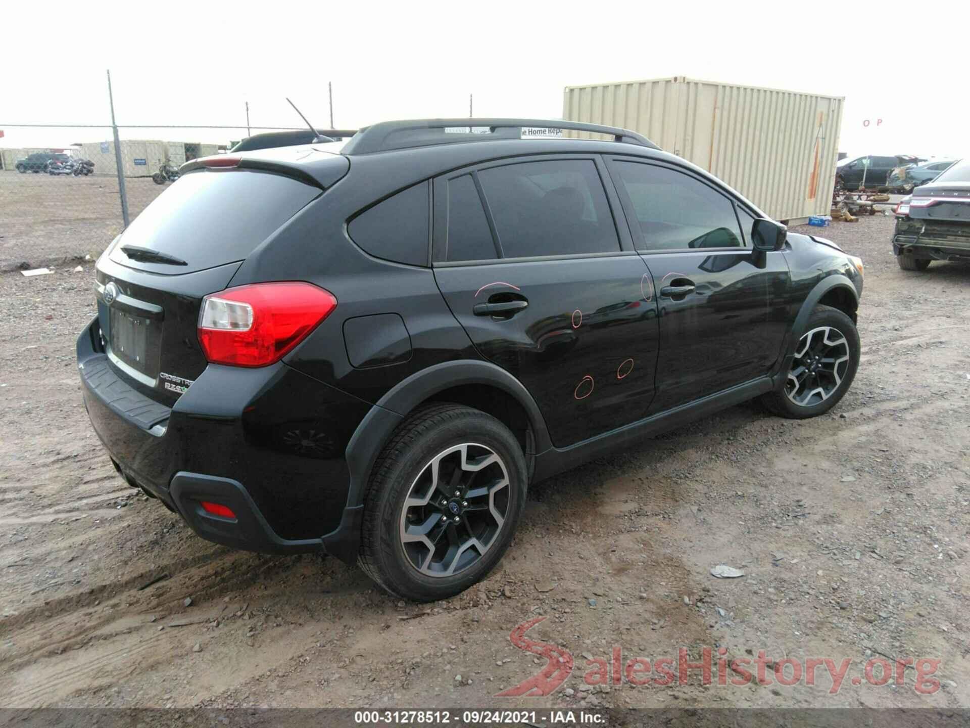 JF2GPABC2G8215707 2016 SUBARU CROSSTREK