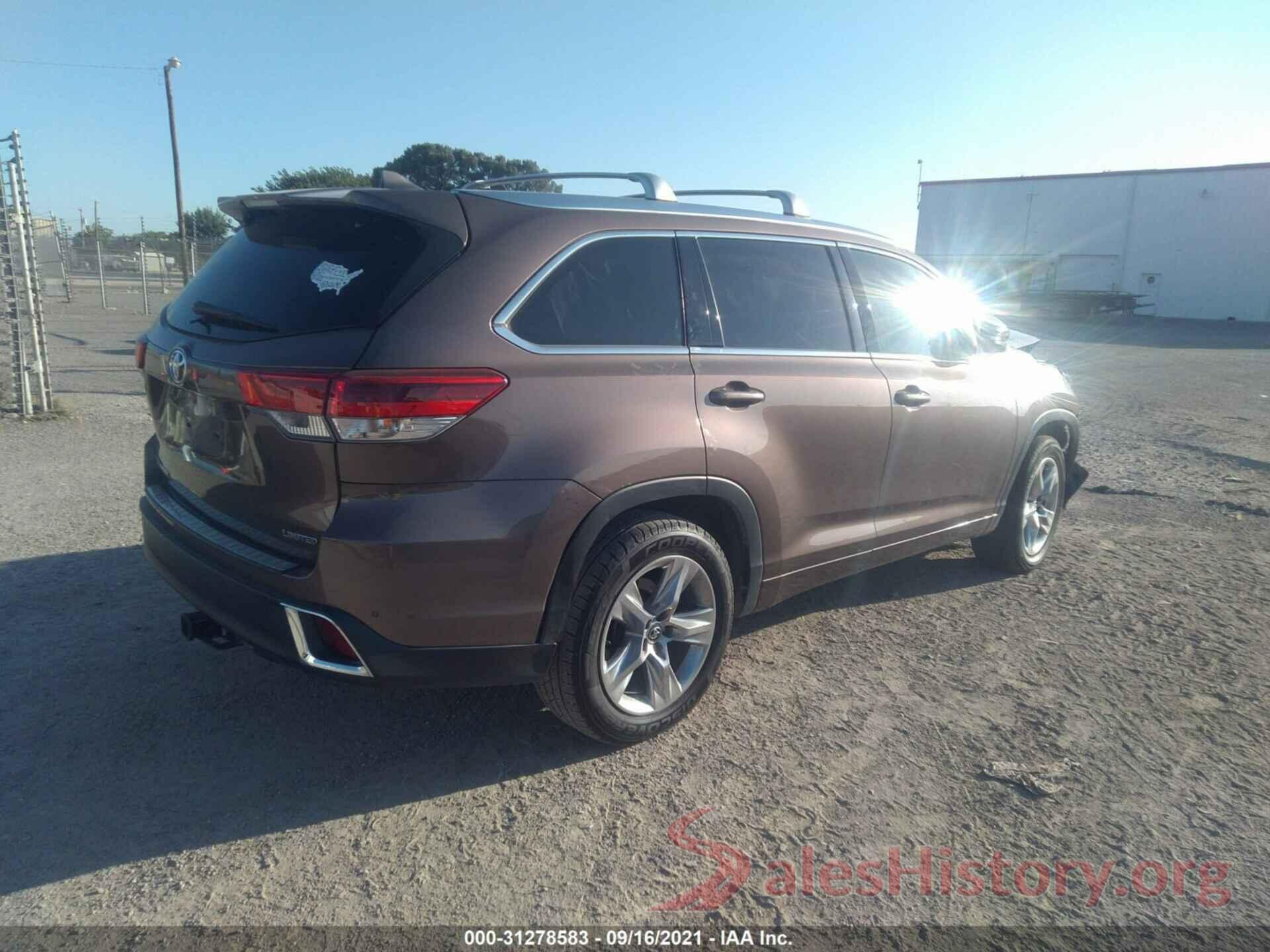 5TDYZRFH2JS236626 2018 TOYOTA HIGHLANDER