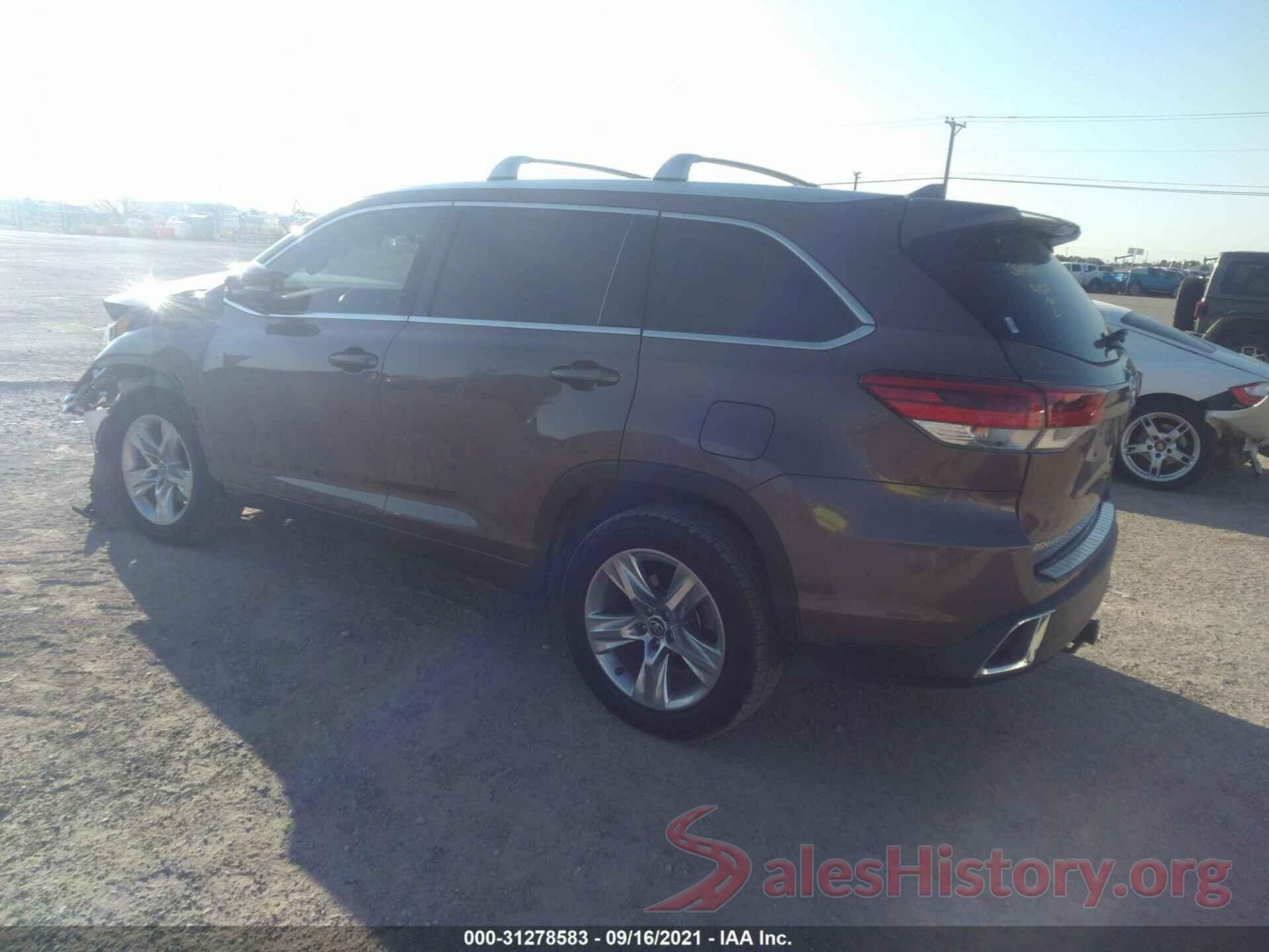 5TDYZRFH2JS236626 2018 TOYOTA HIGHLANDER