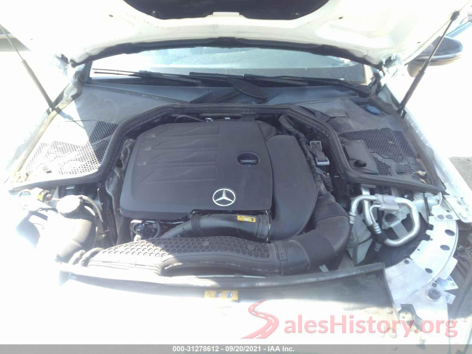 WDDWJ8DB2LF969596 2020 MERCEDES-BENZ C-CLASS