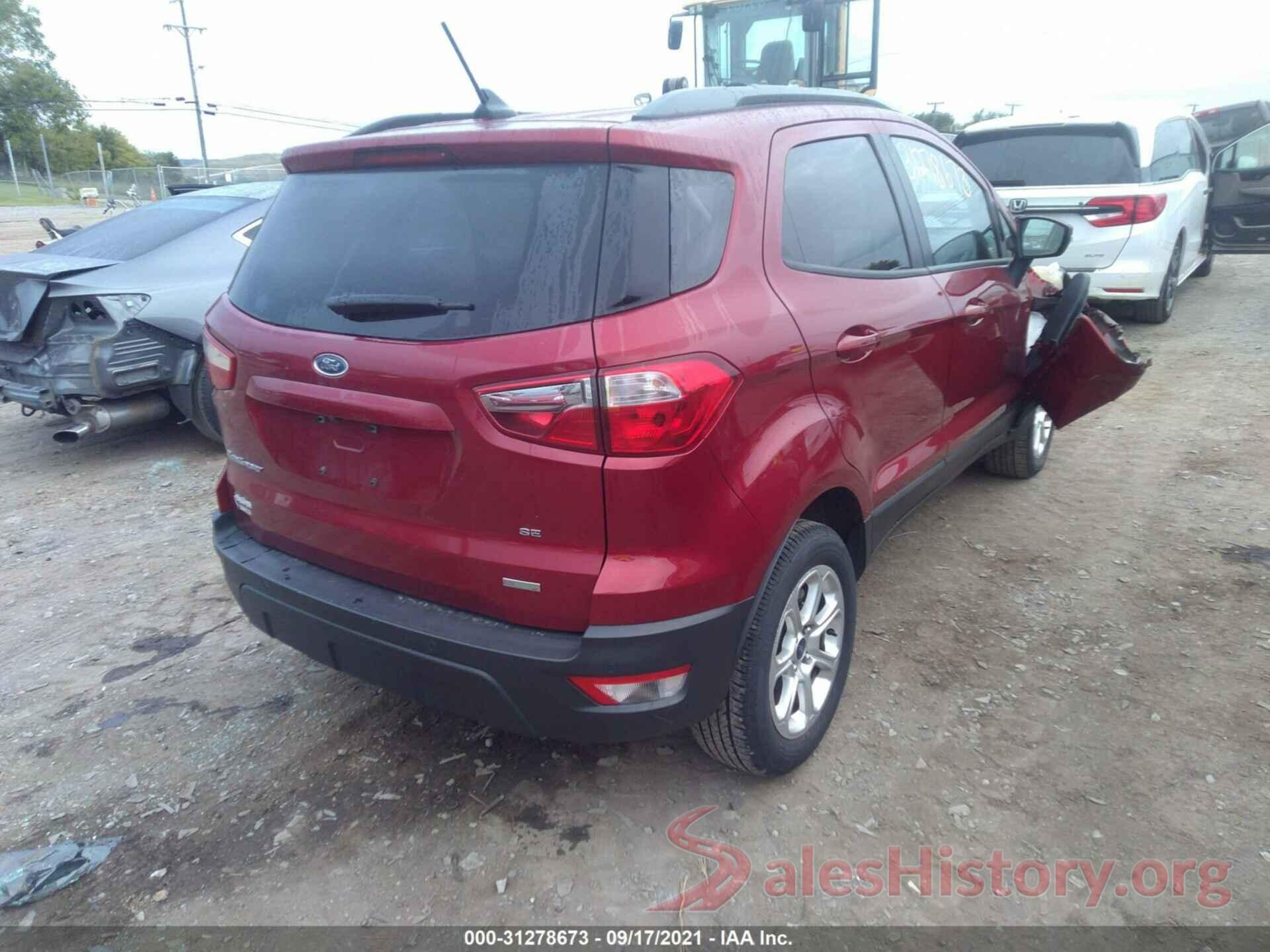 MAJ3P1TE7JC196711 2018 FORD ECOSPORT