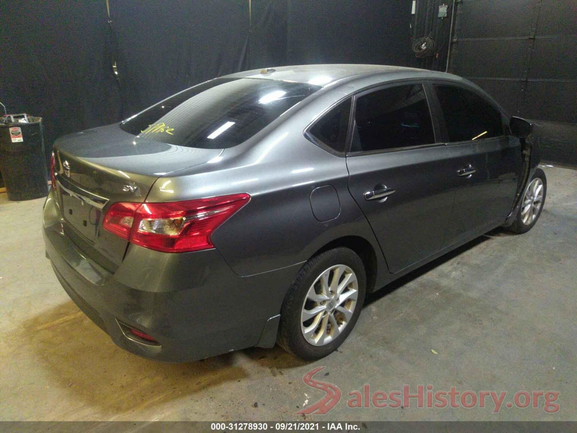 3N1AB7AP8KY364617 2019 NISSAN SENTRA