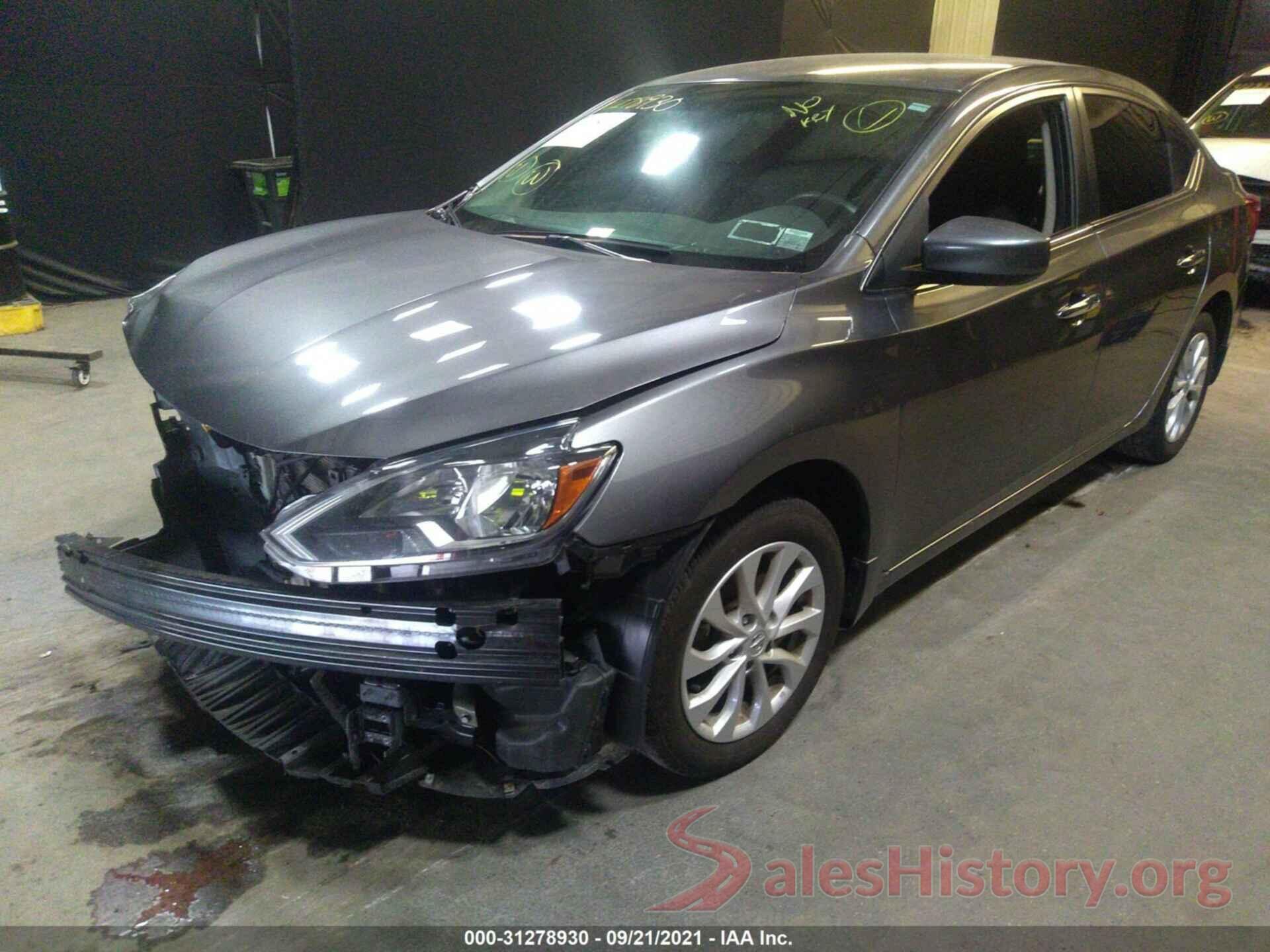 3N1AB7AP8KY364617 2019 NISSAN SENTRA