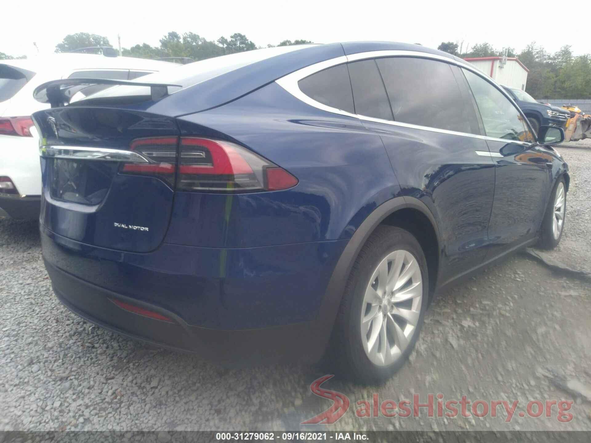 5YJXCAE25LF221329 2020 TESLA MODEL X