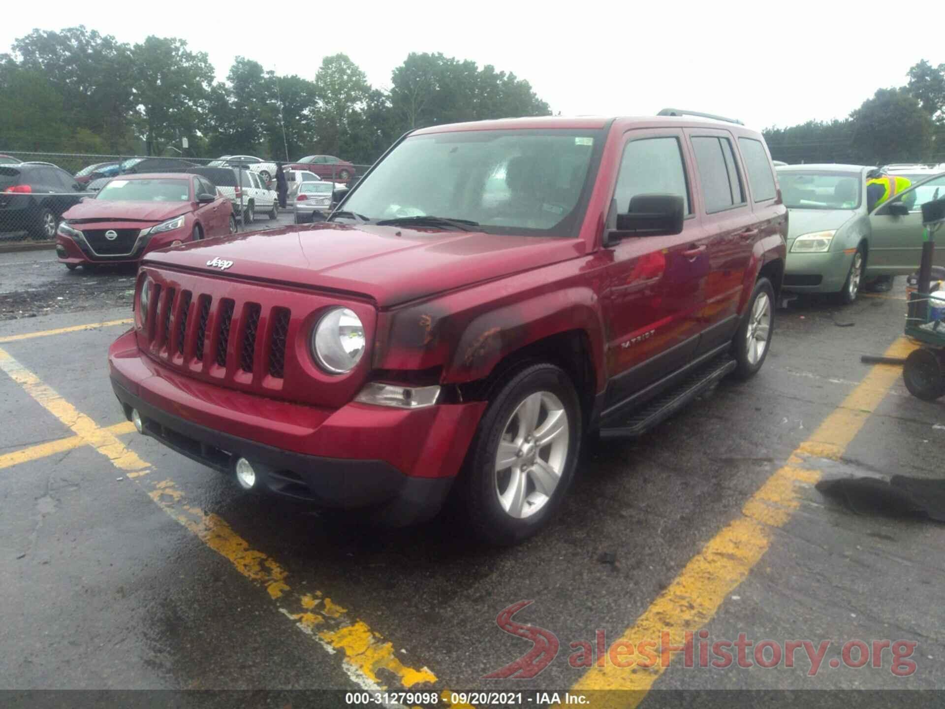 1C4NJPFB0GD562729 2016 JEEP PATRIOT