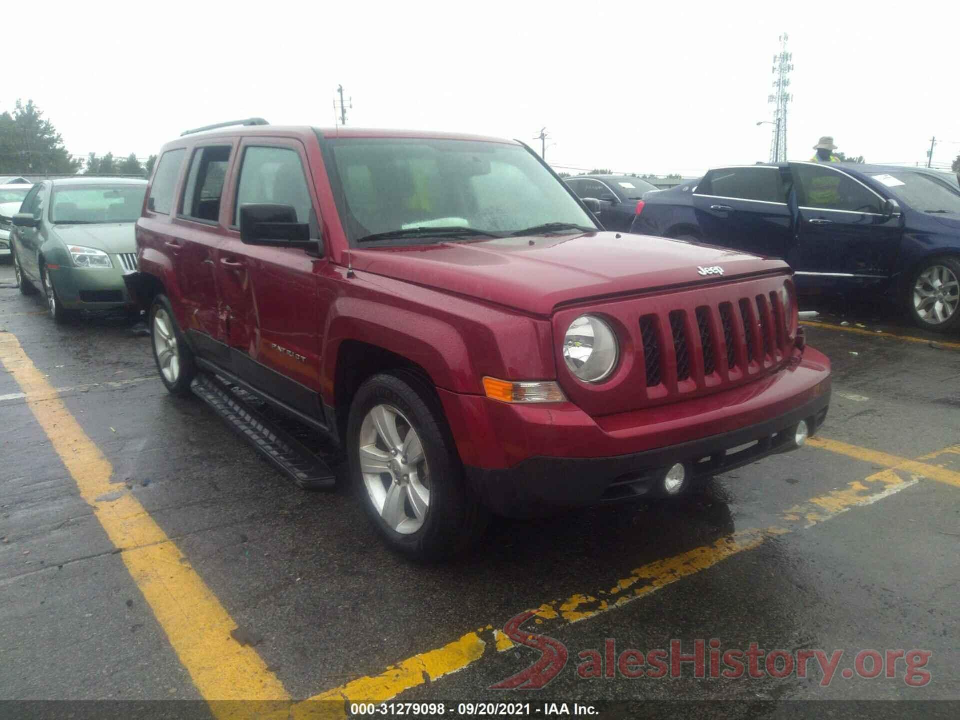 1C4NJPFB0GD562729 2016 JEEP PATRIOT