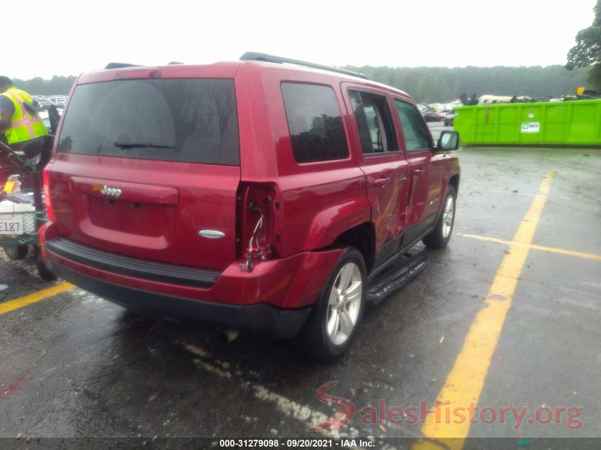 1C4NJPFB0GD562729 2016 JEEP PATRIOT